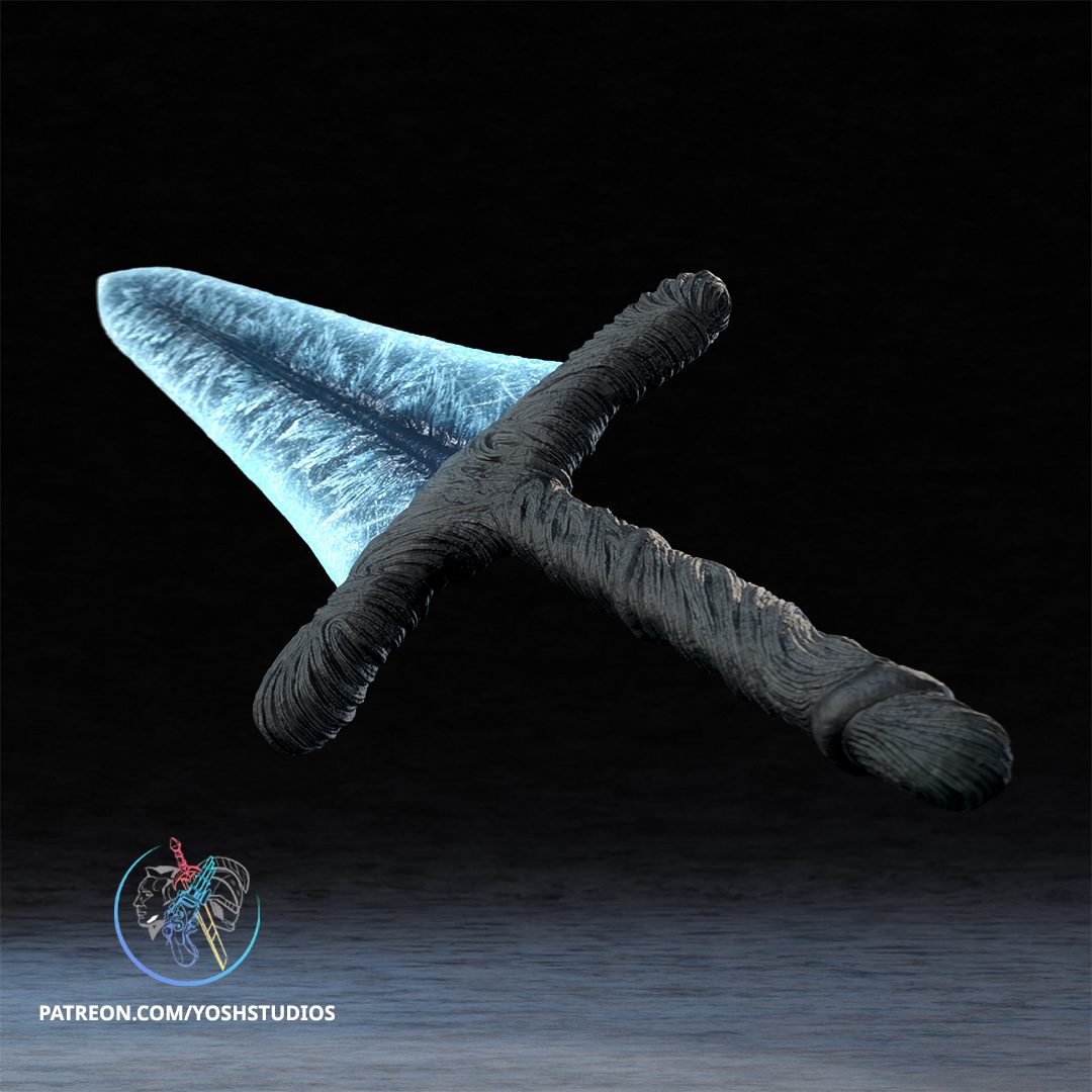 Elden Ring Dark Moon Great Sword view 4