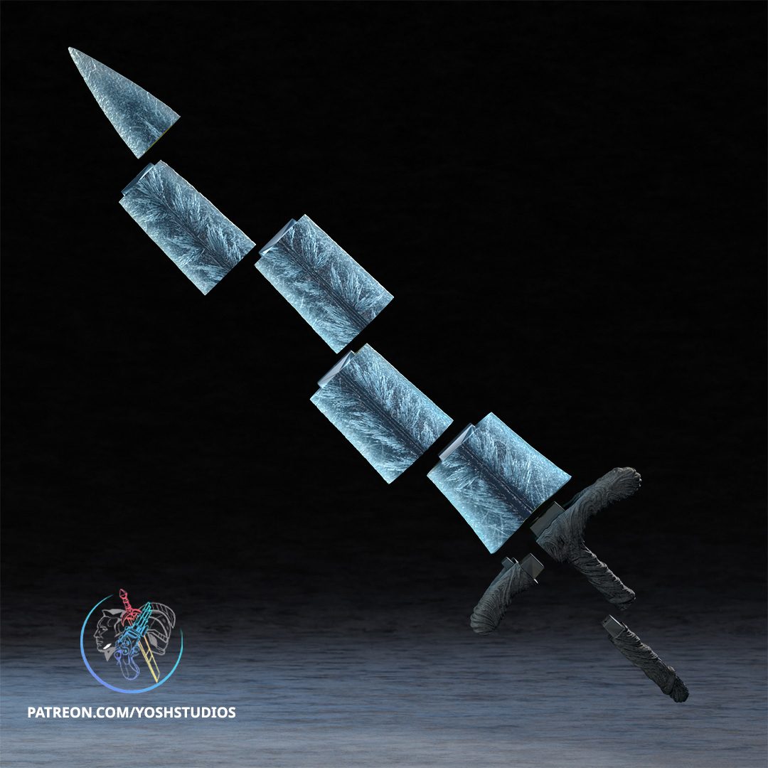 Elden Ring Dark Moon Great Sword view 5