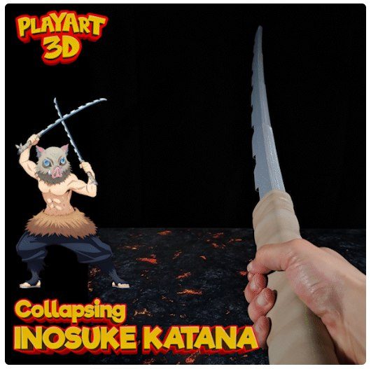 Inosuke Collapsing Katana