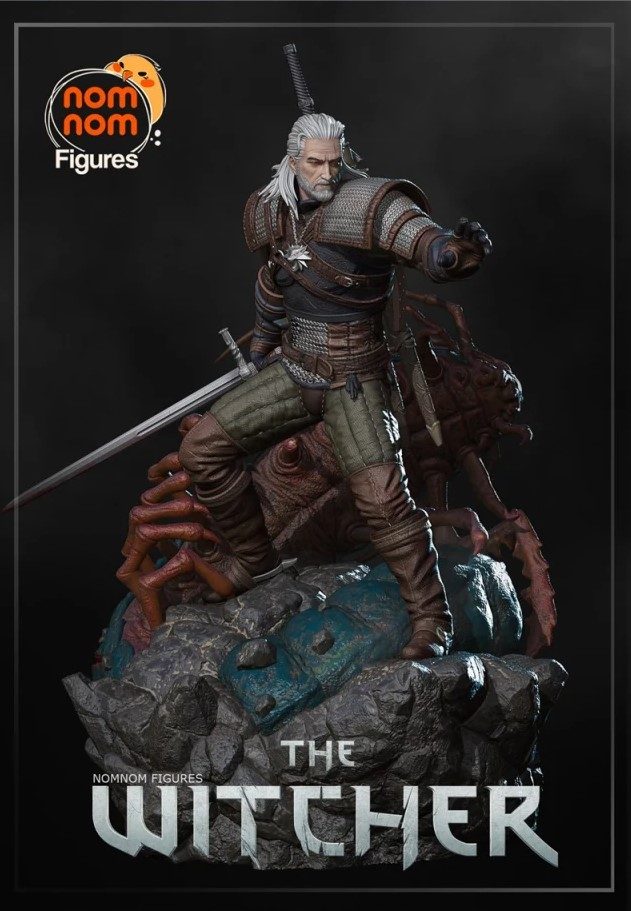 Nomnom Figures Geralt From The Witcher