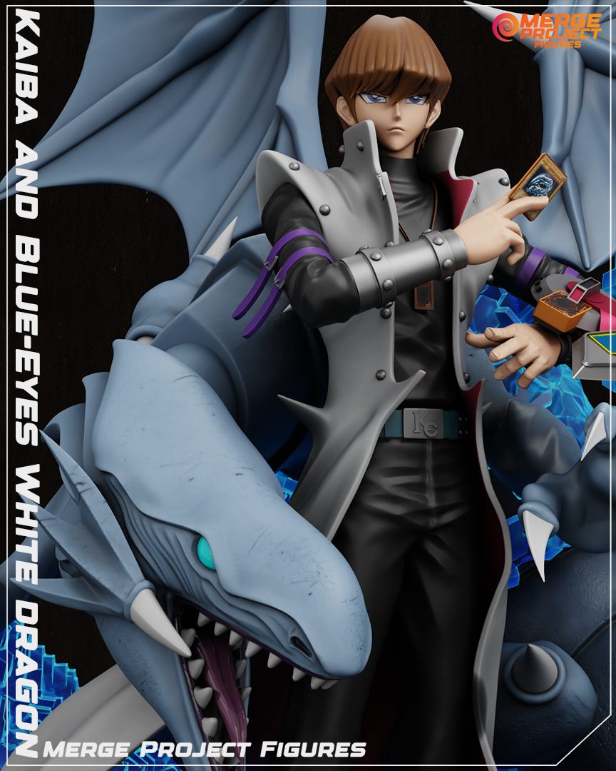 Merge Project Figures Kaiba And Blue Eyes White Dragon
