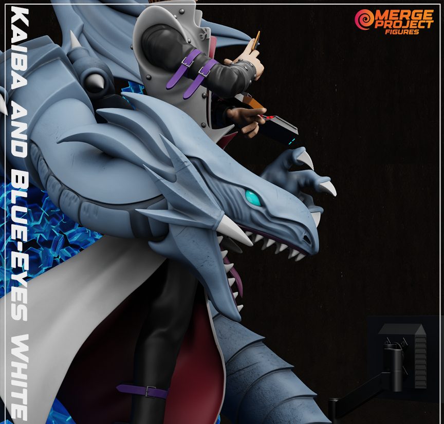 Merge Project Figures Kaiba And Blue Eyes White Dragon view 4