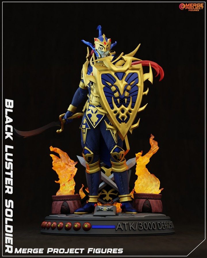 Merge Project Figuresblack Luster Soldier view 3