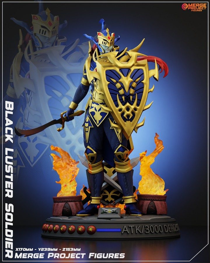 Merge Project Figuresblack Luster Soldier view 4