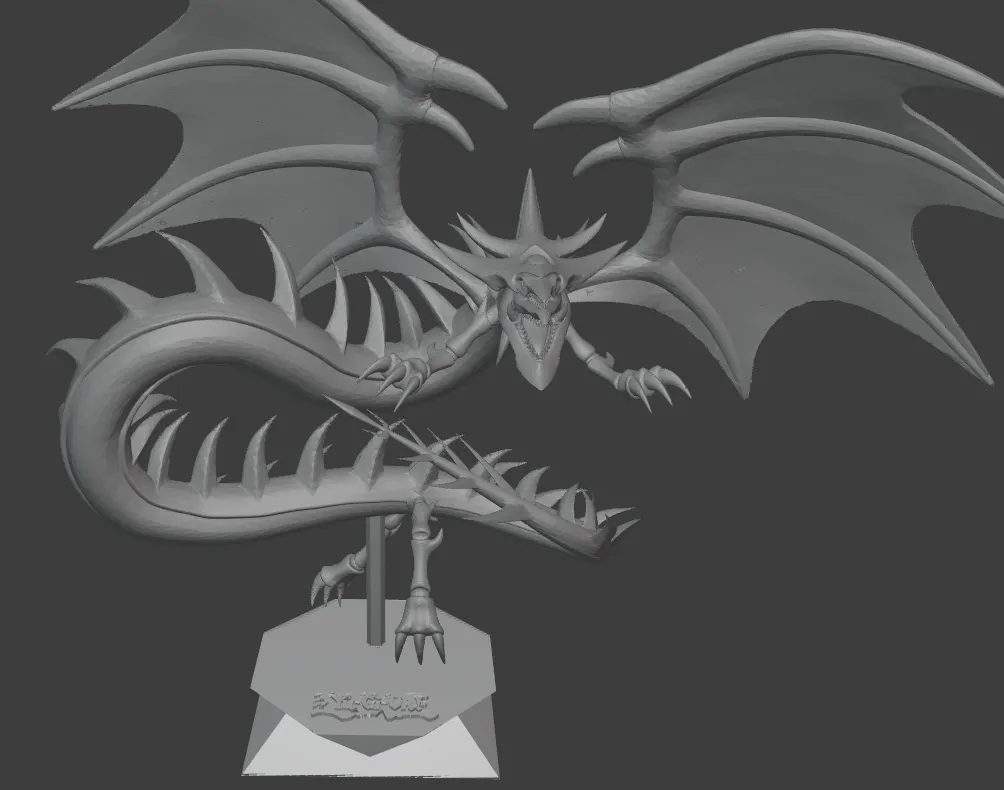 Ygo Slifer The Sky Dragon view 2