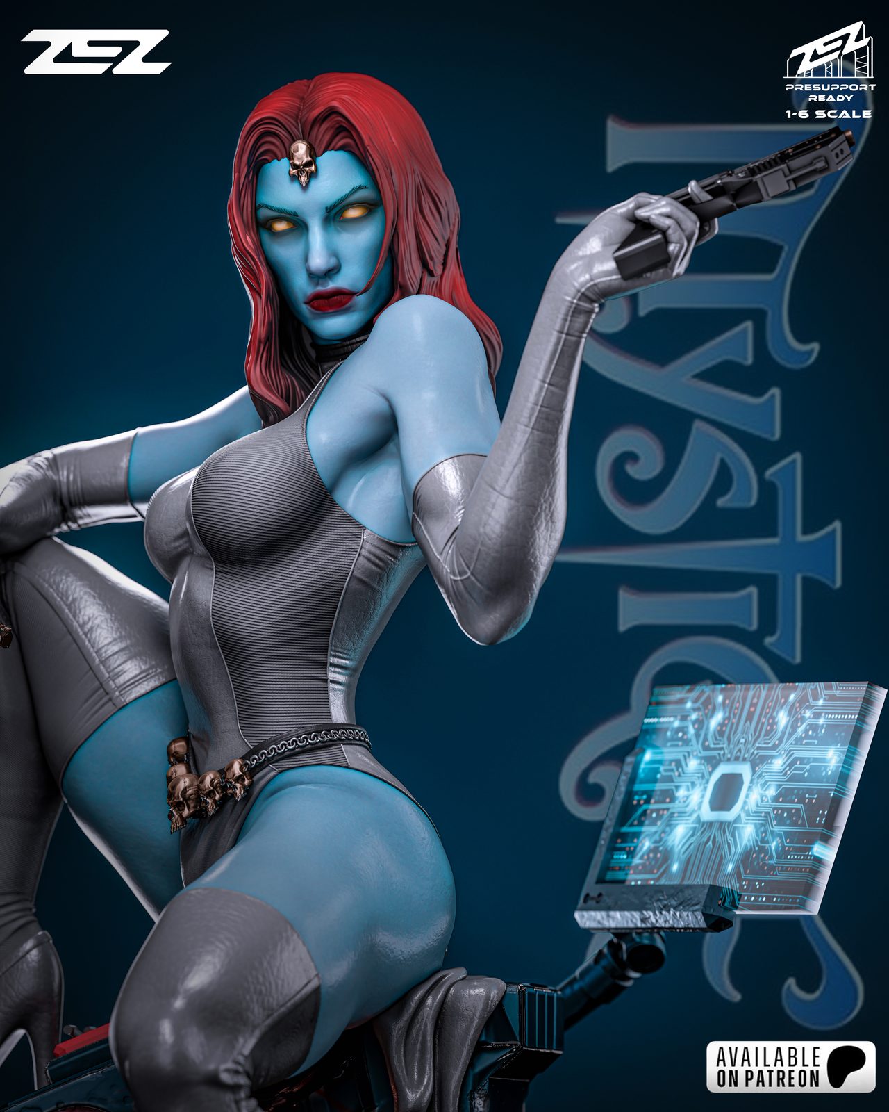 Zez Mystique Renders V8R