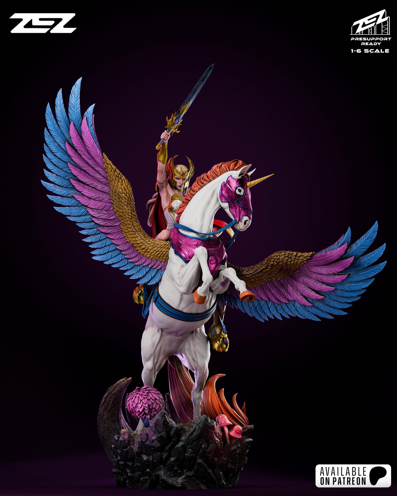 Zez She Ra Renders V8R