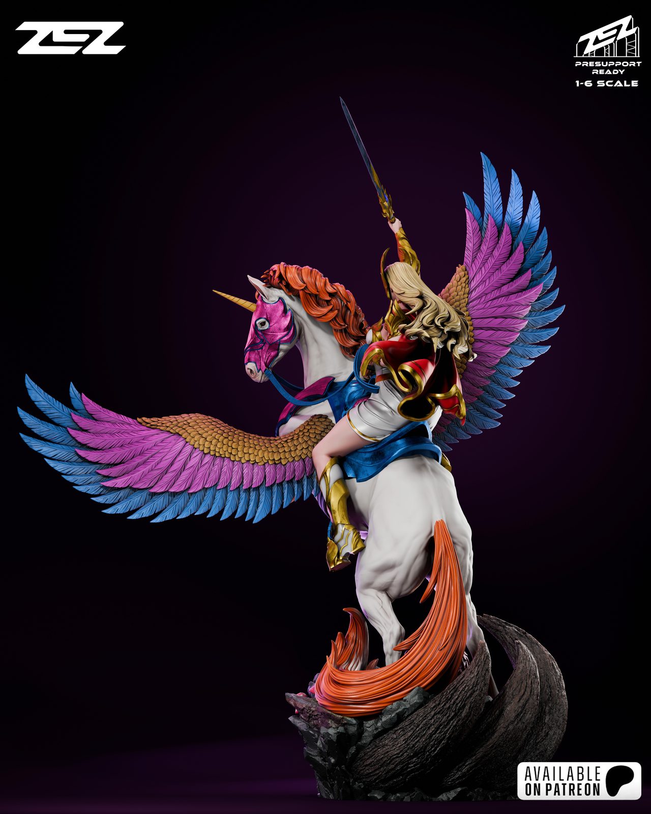 Zez She Ra Renders V8R view 3