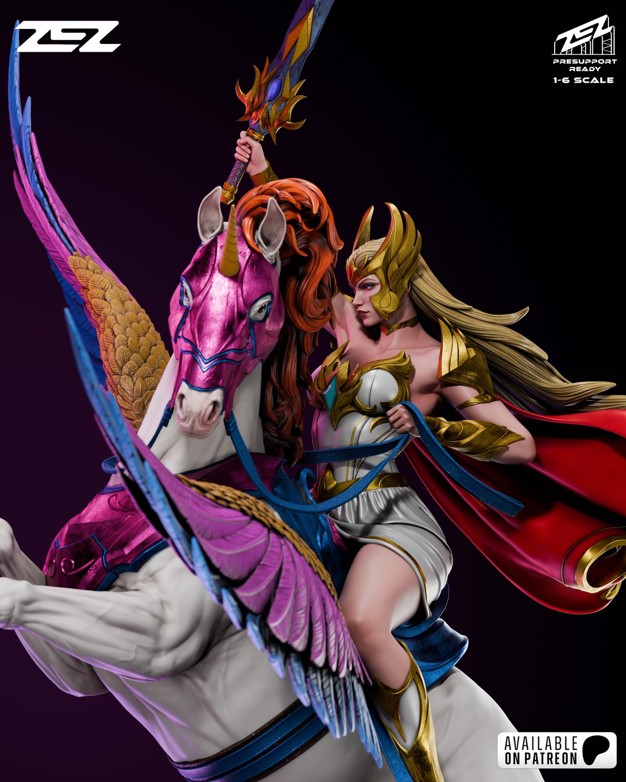 Zez She Ra Renders V8R view 5