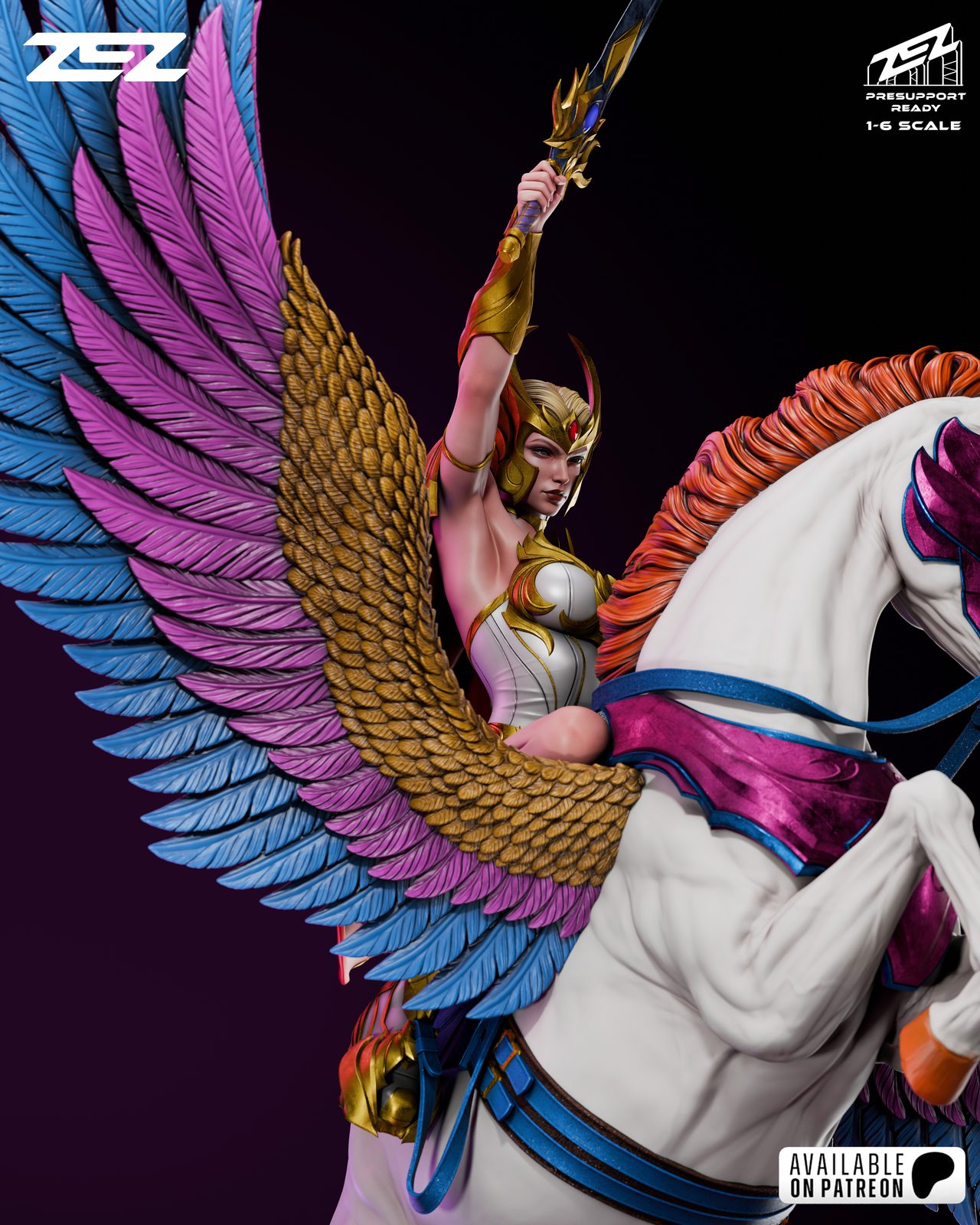 Zez She Ra Renders V8R view 6