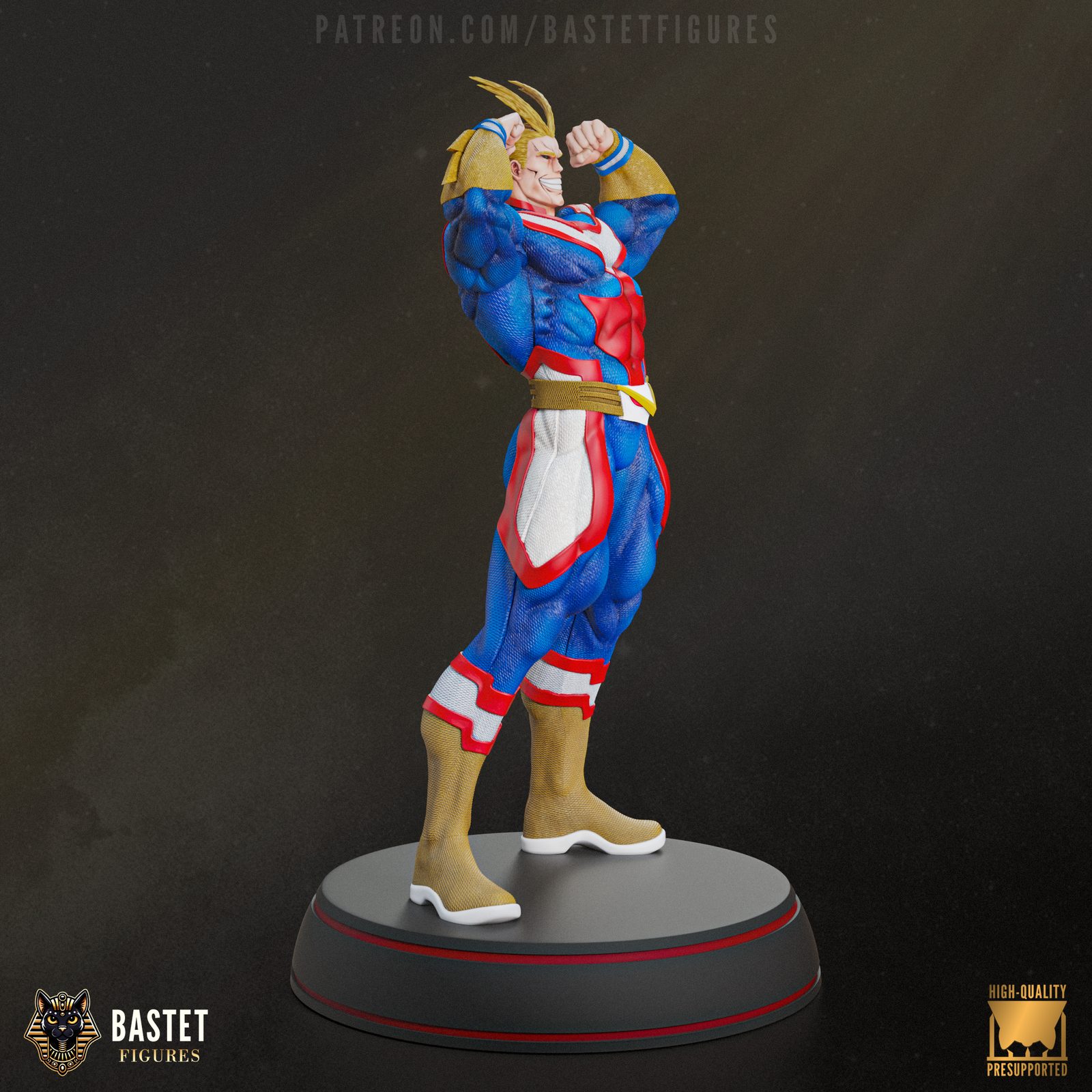 Bastet Figures My Hero Academia All Might T Me Moxomor Aka view 2