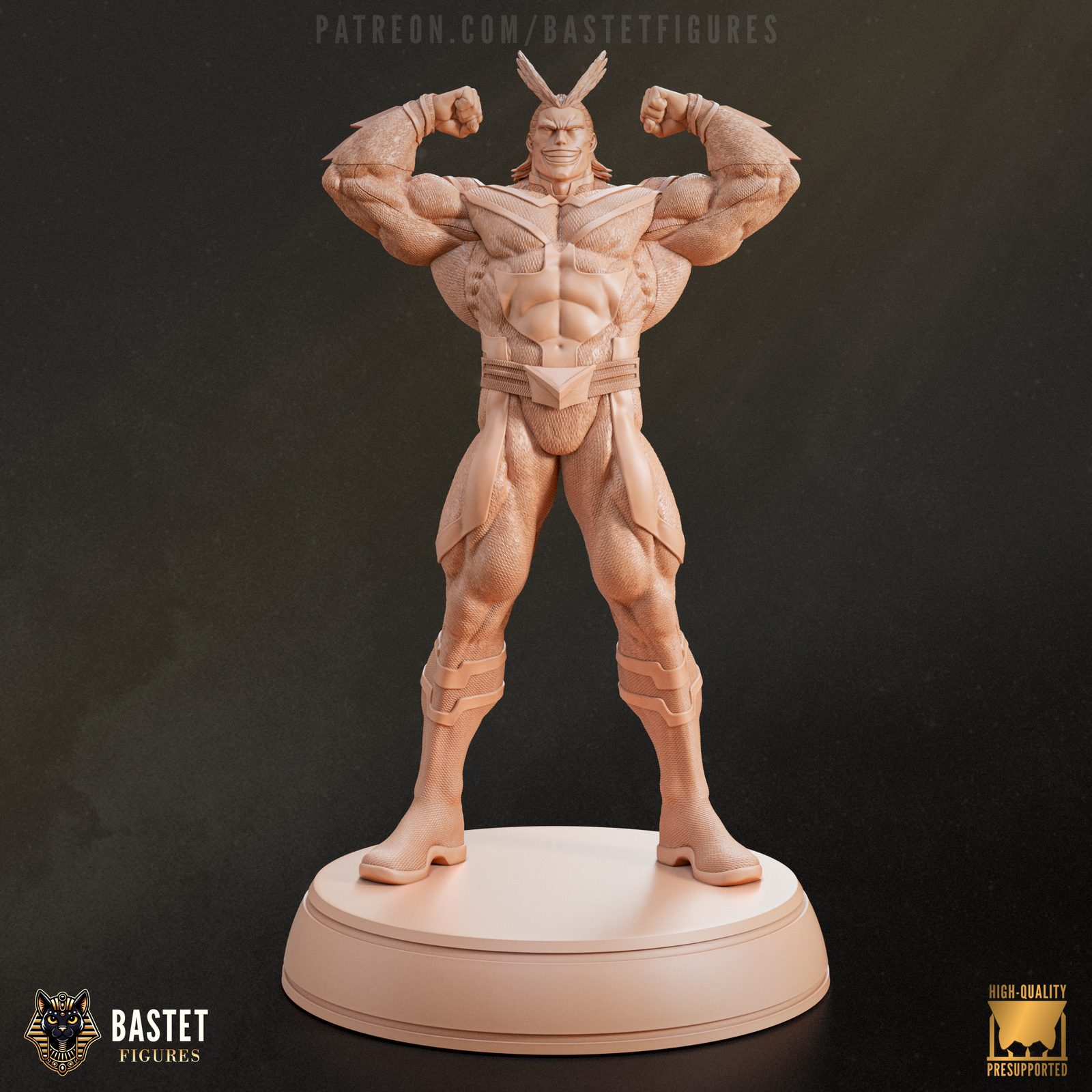 Bastet Figures My Hero Academia All Might T Me Moxomor Aka view 5