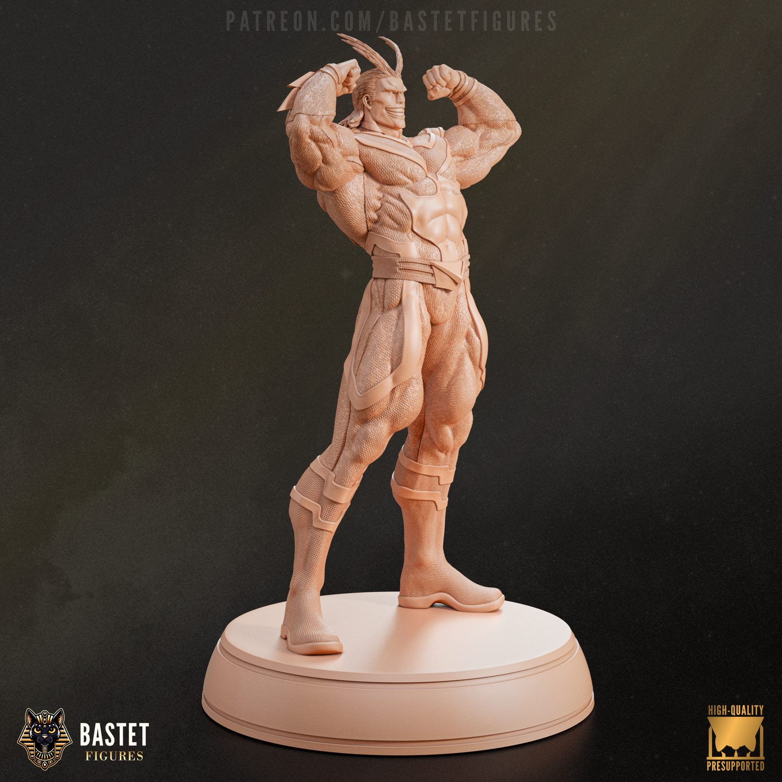 Bastet Figures My Hero Academia All Might T Me Moxomor Aka view 6