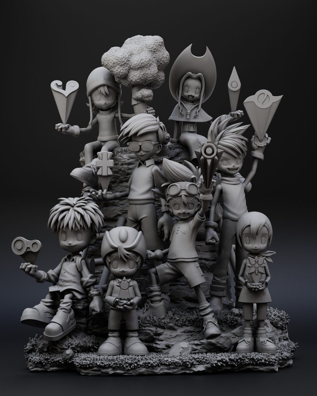 Bonus N Digimondiorama view 3