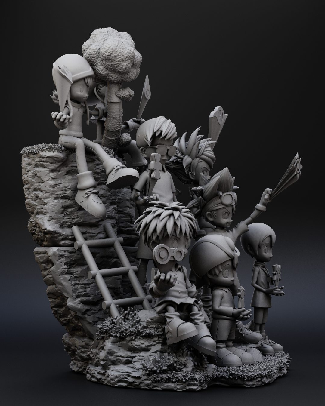 Bonus N Digimondiorama view 6