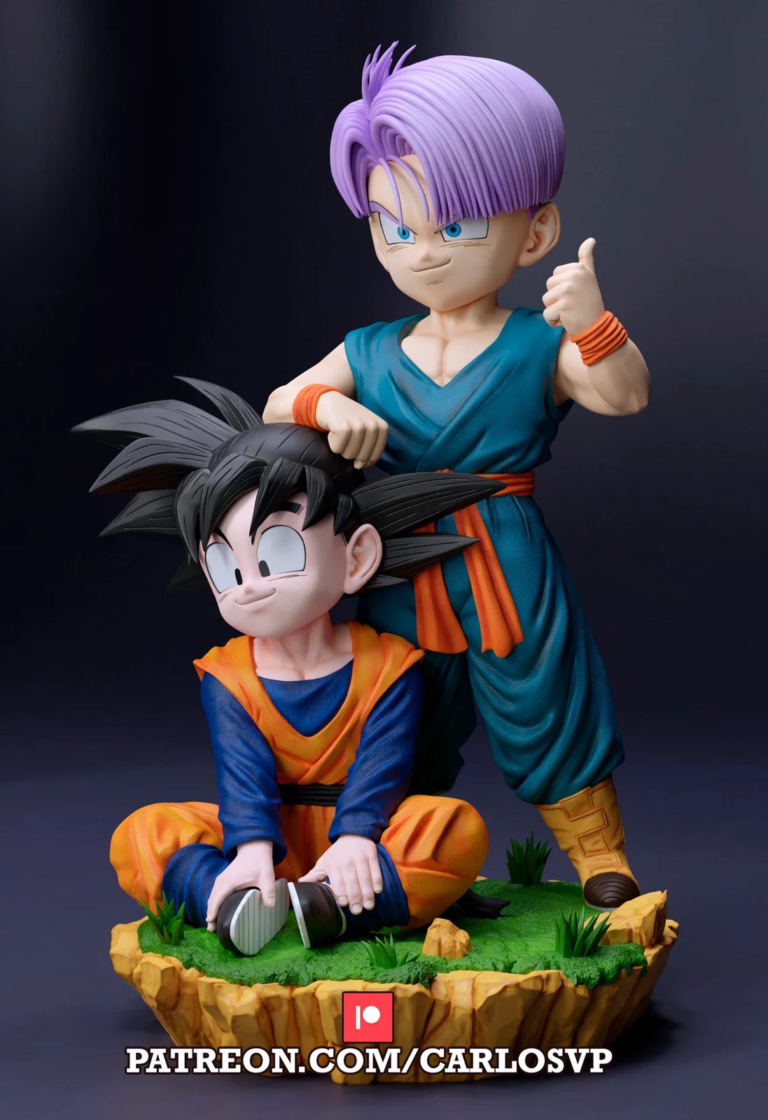 Carlos Vp Goten Trunks Diorama