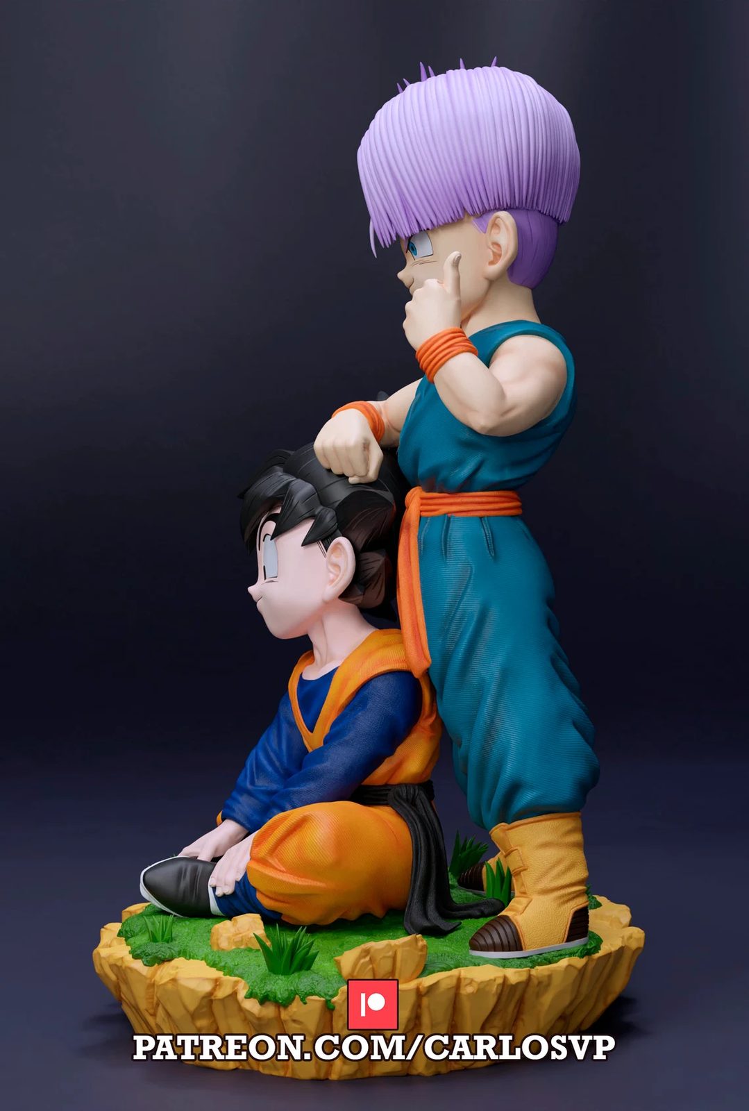 Carlos Vp Goten Trunks Diorama view 4