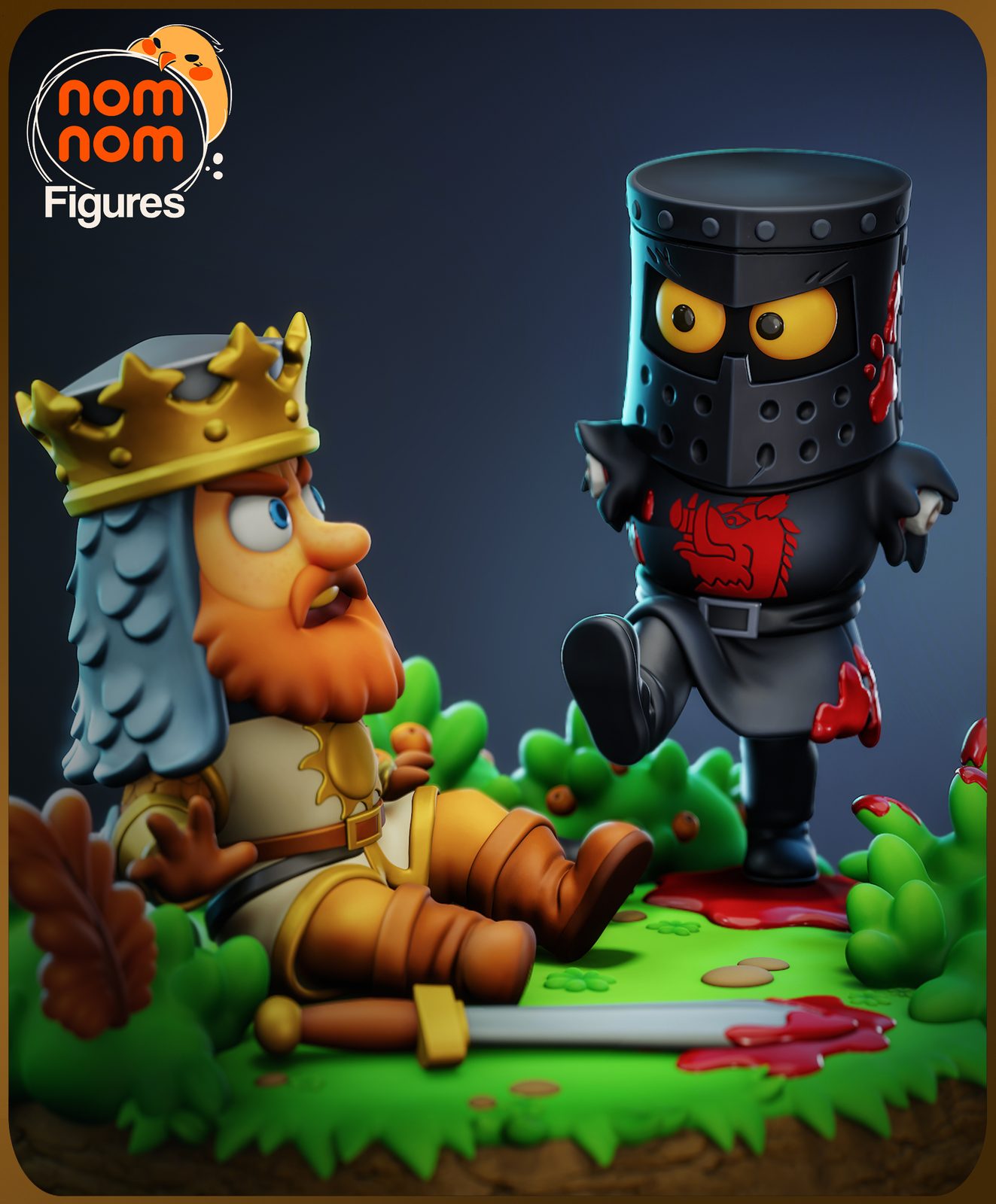 Chibi The Black Knight Monty Python And The Holy Grail view 4