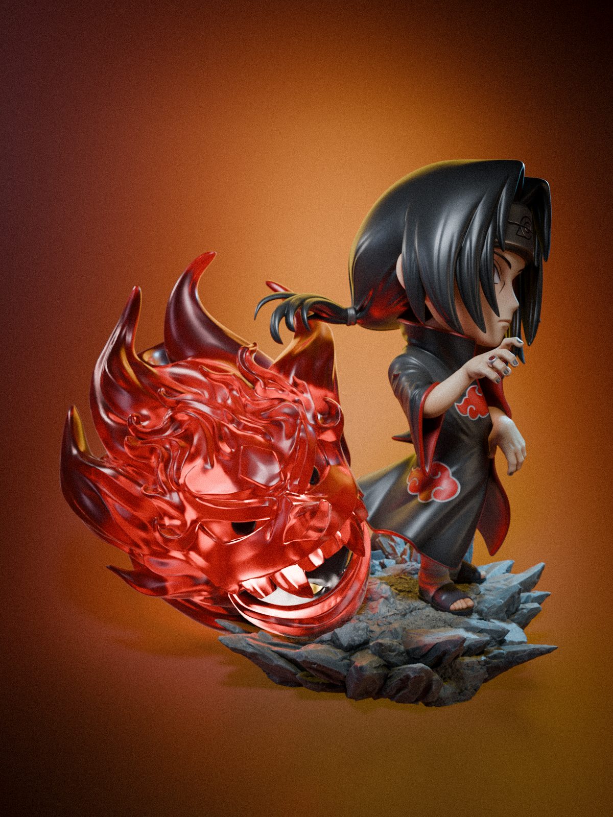 Chibistation Itachi view 3