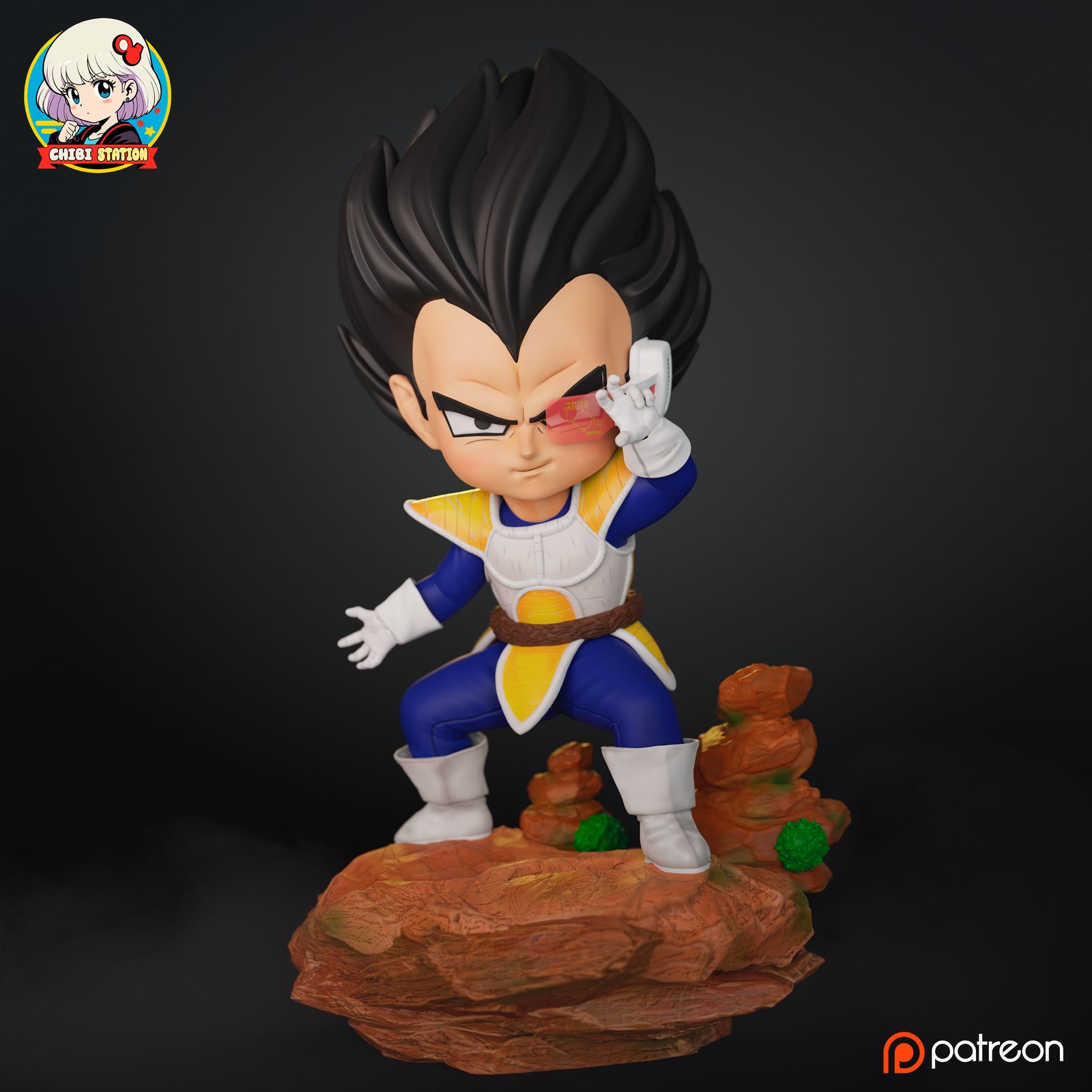 Chibistation Vegeta