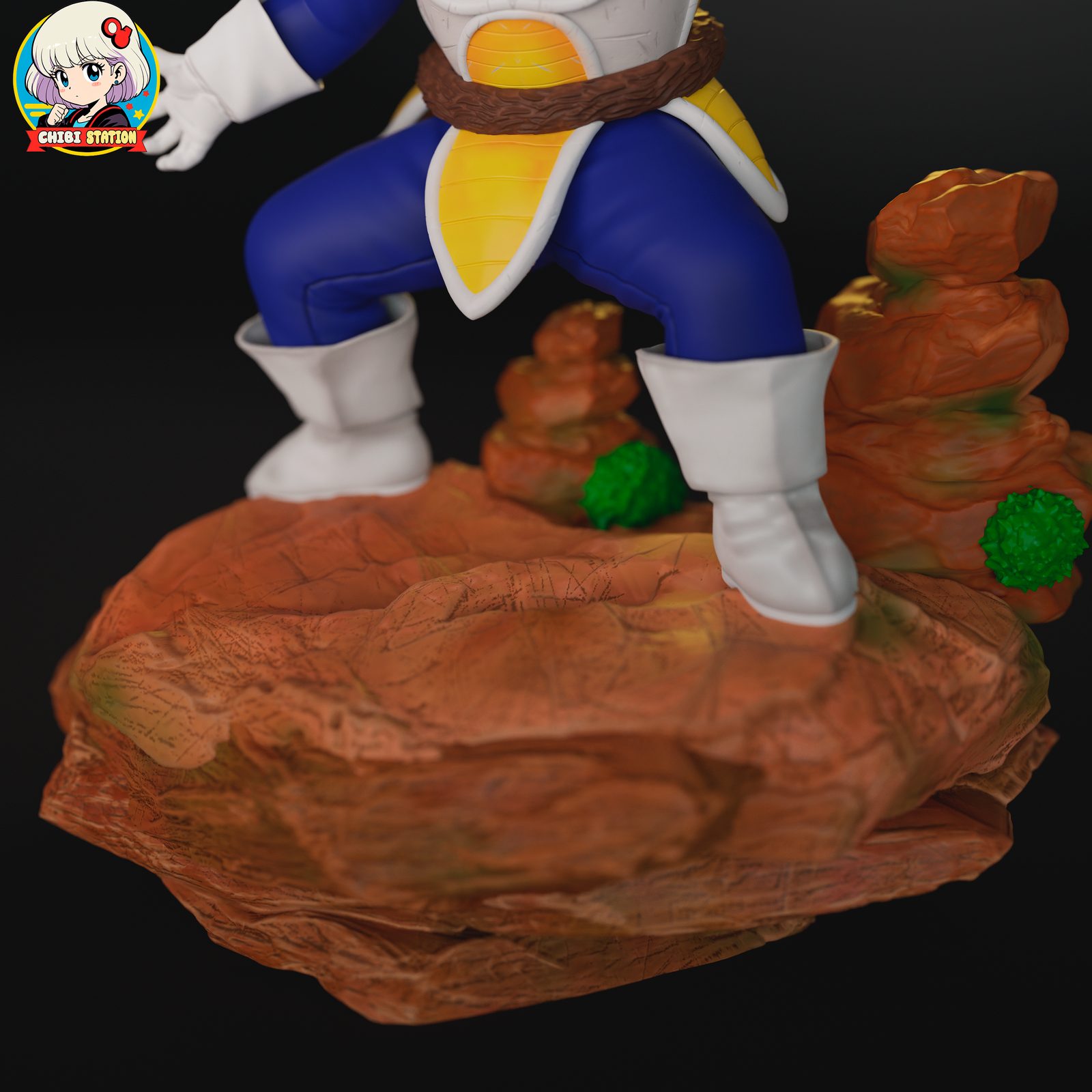 Chibistation Vegeta view 3