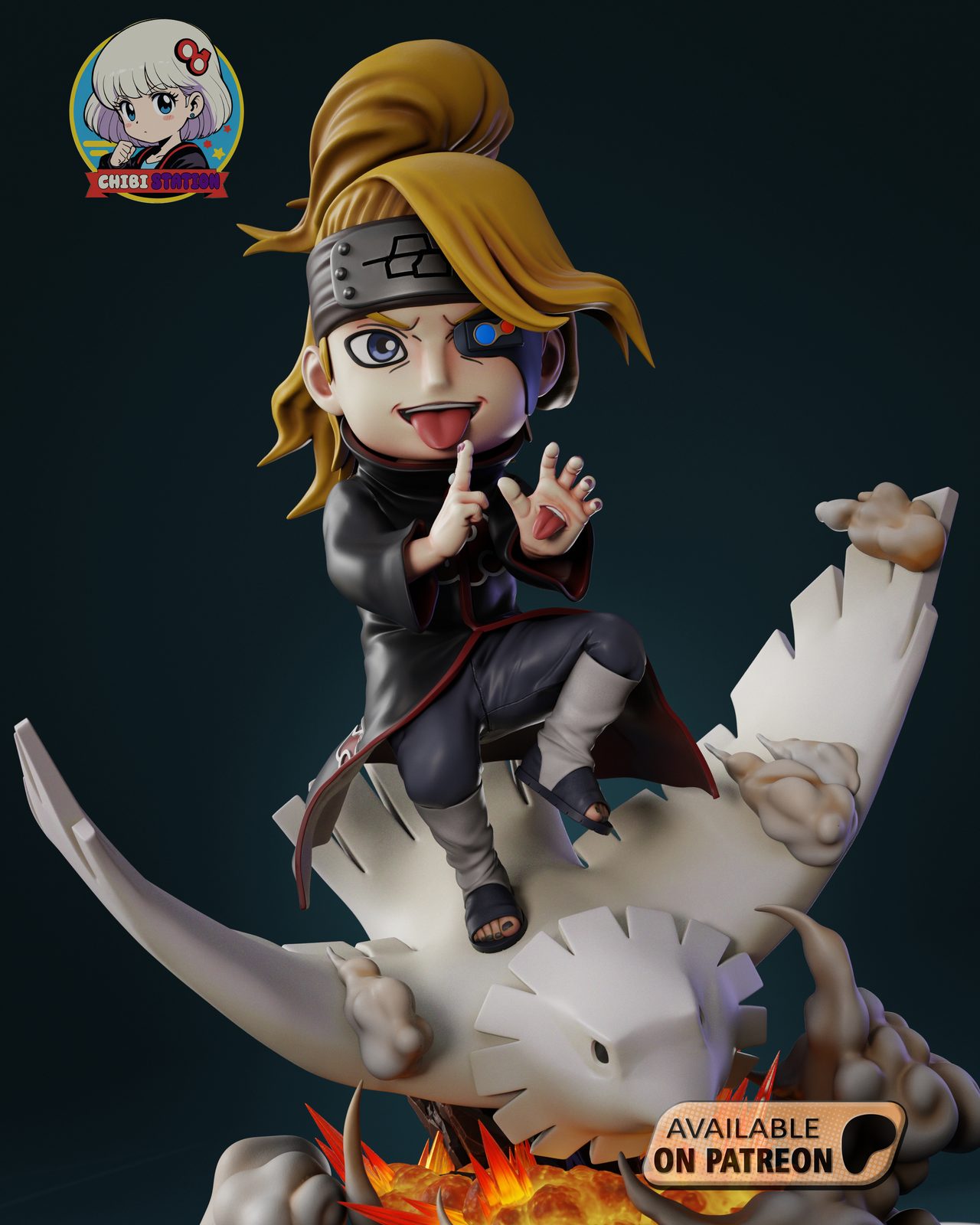 Deidara Stl