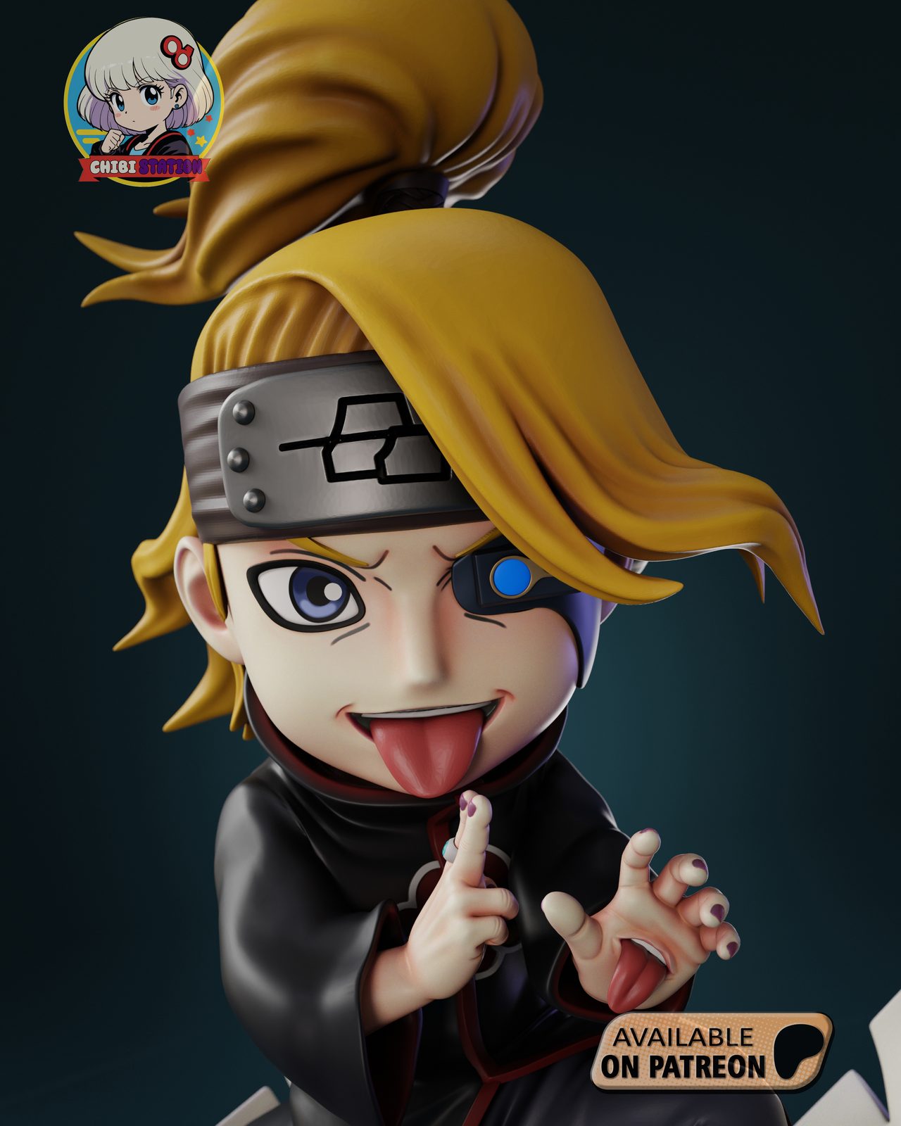 Deidara Stl view 2