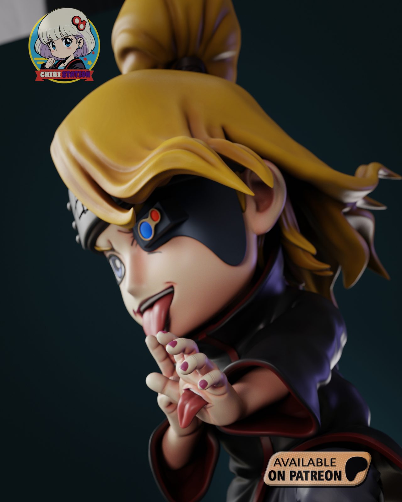 Deidara Stl view 6