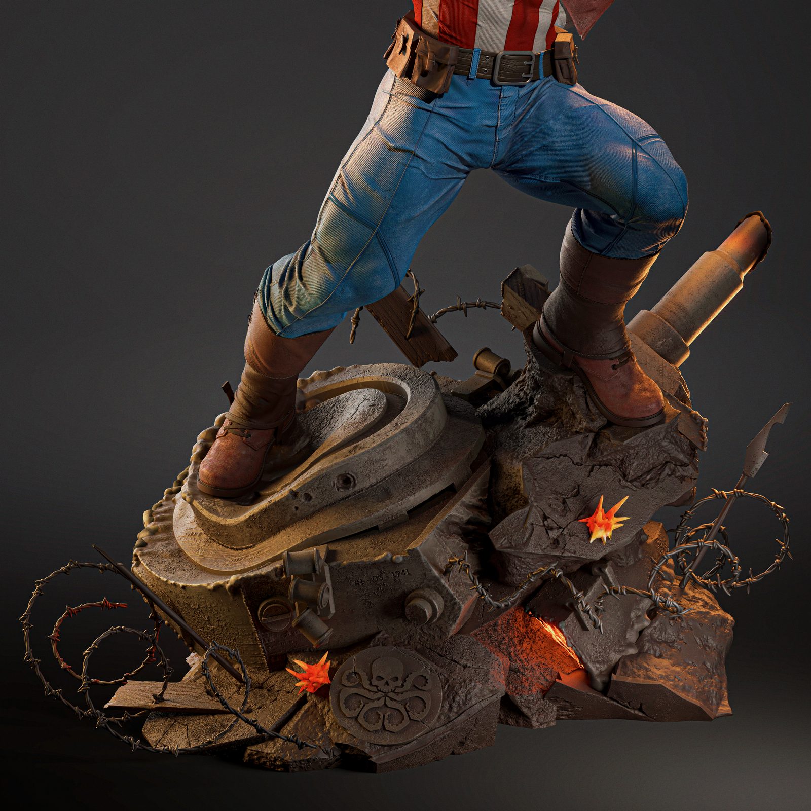 Fandom Collectibles Captain America view 2