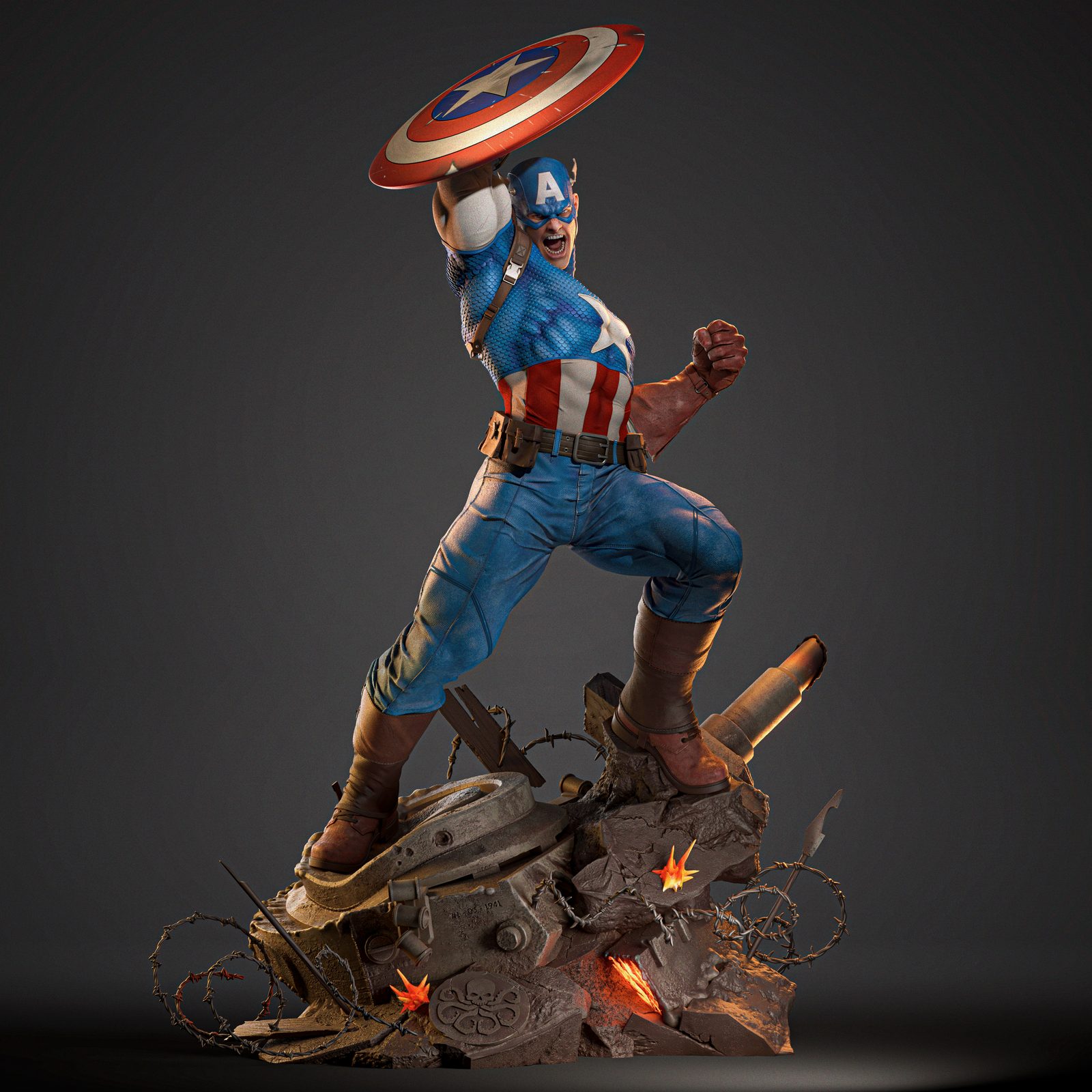 Fandom Collectibles Captain America view 3