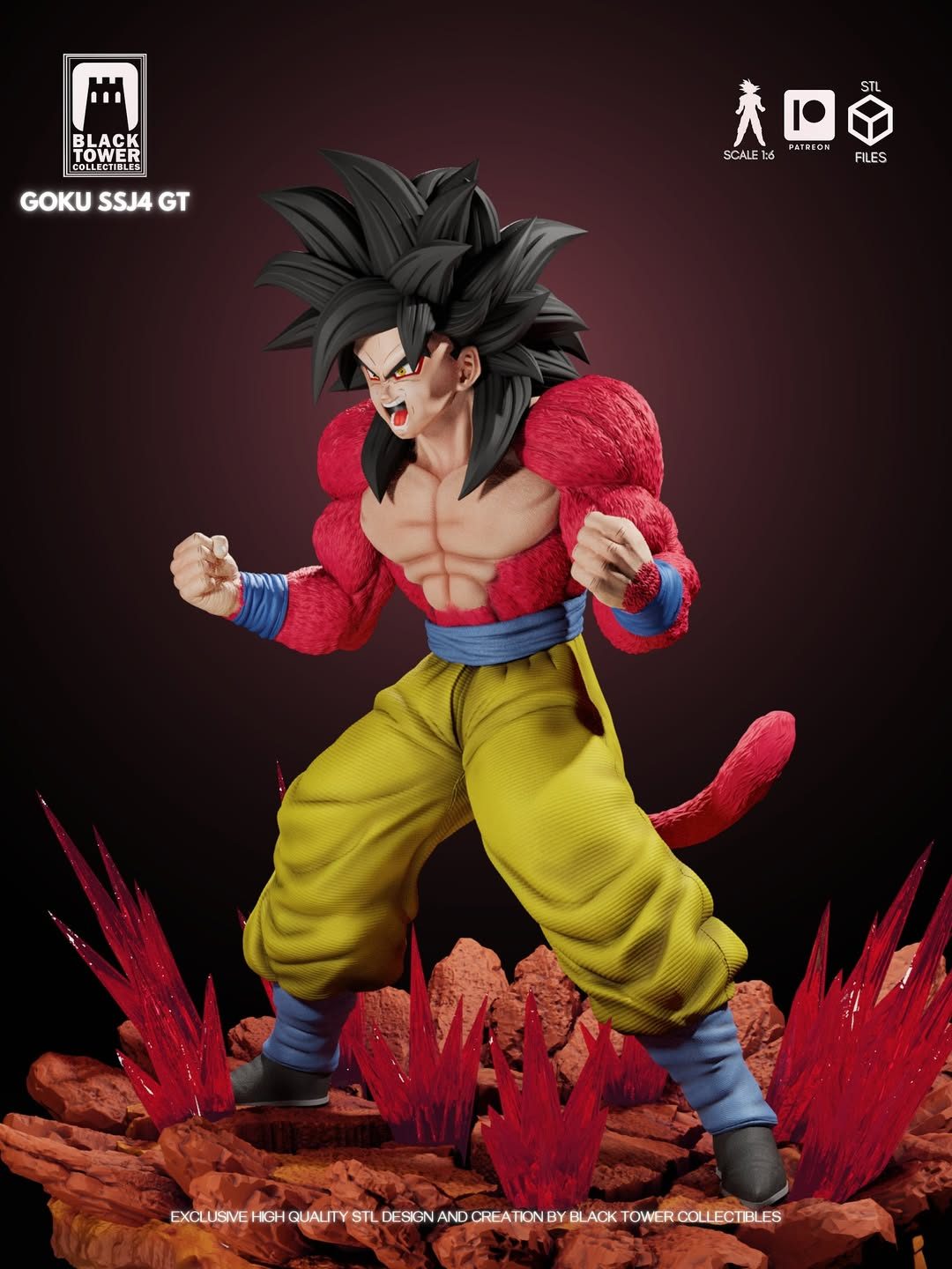 GOKU SSJ4 GT view 4