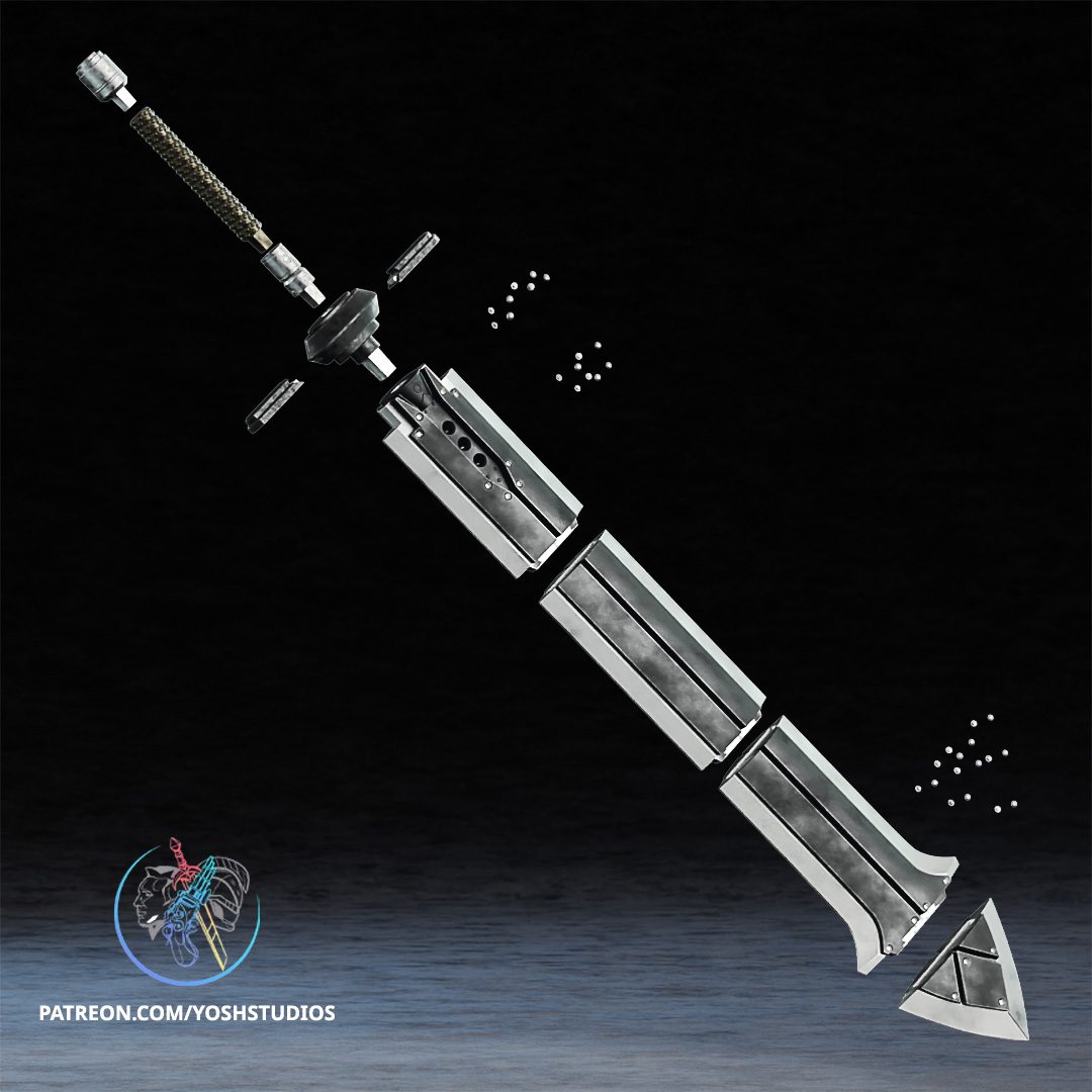 Iron Blade @Print3Dworld view 2