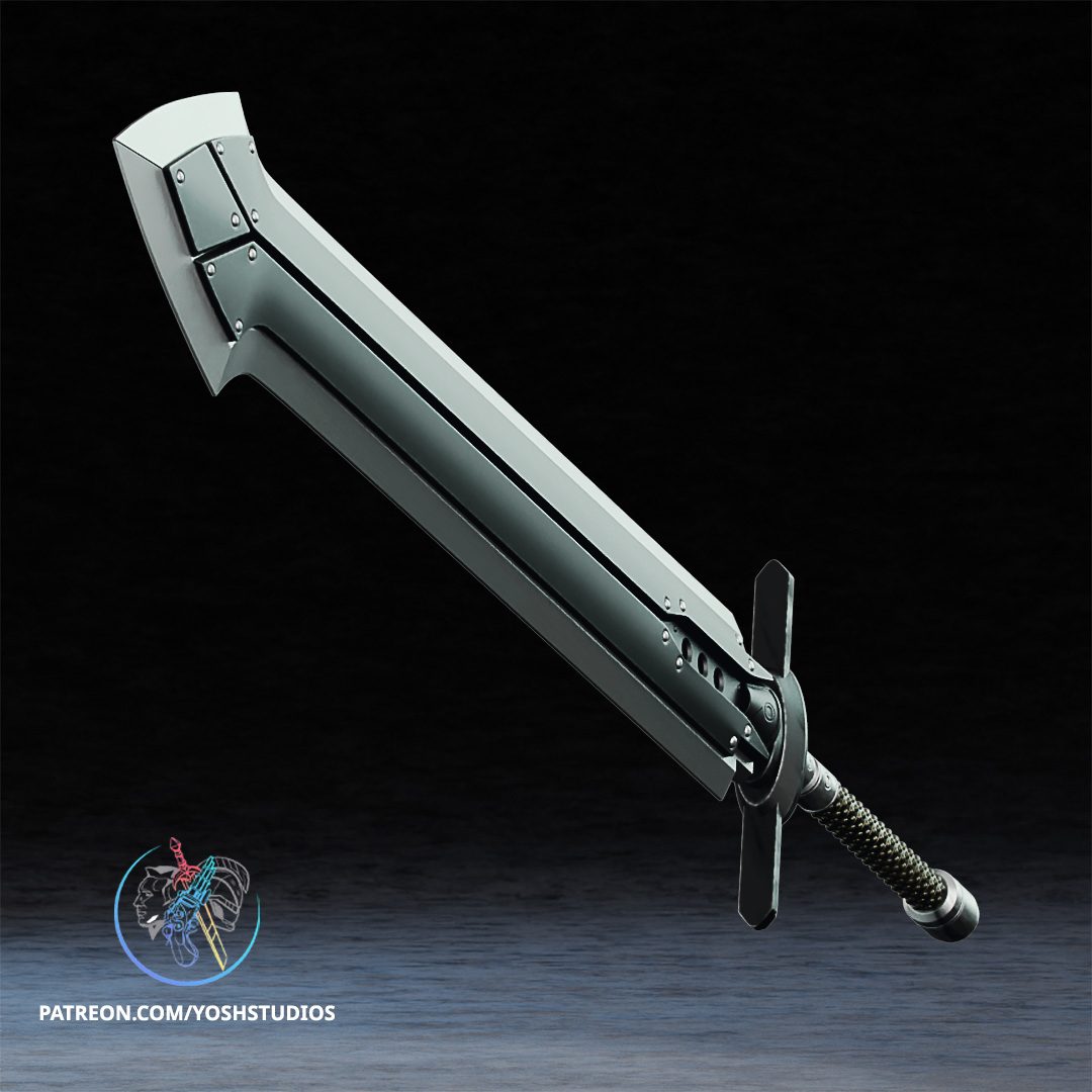 Iron Blade @Print3Dworld view 4