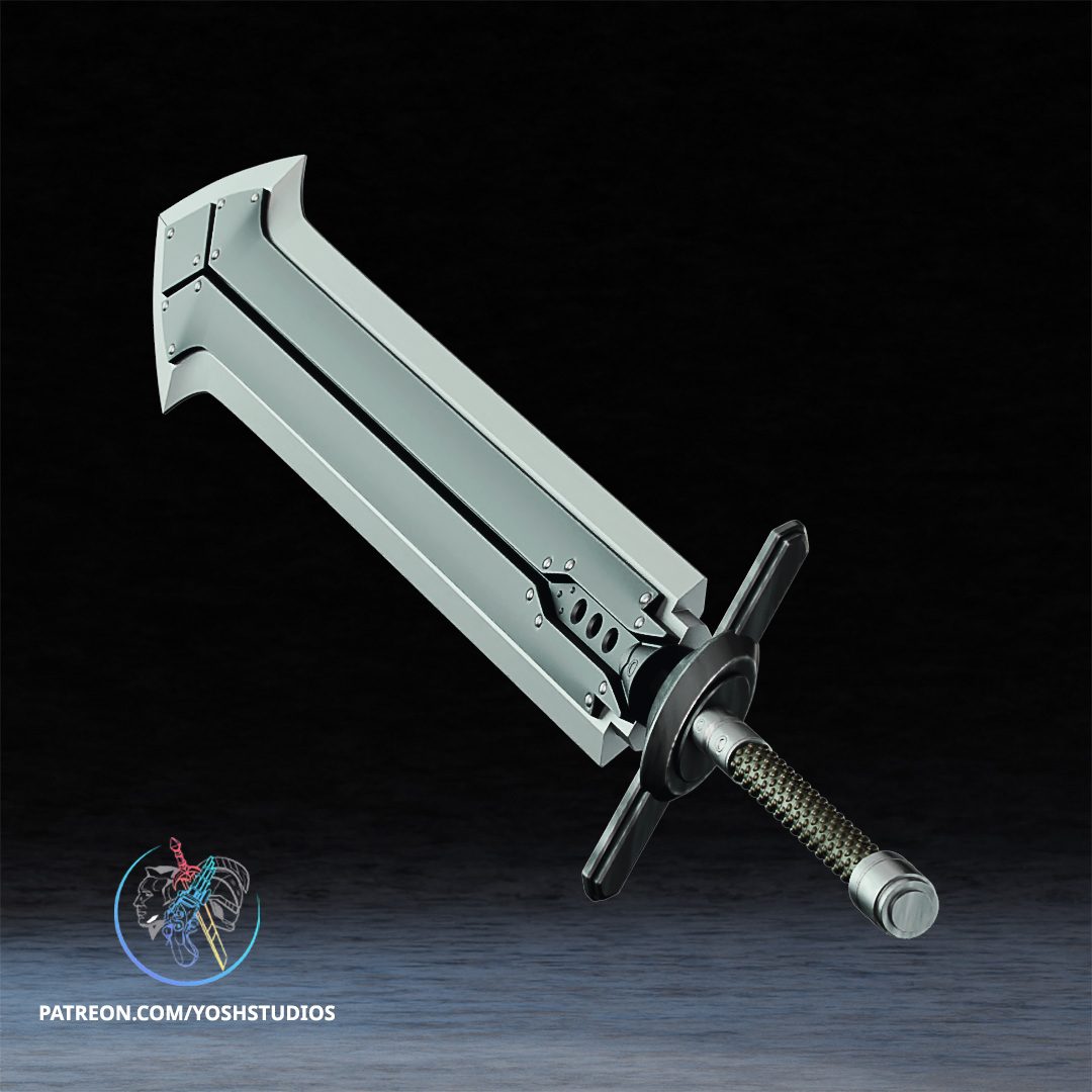 Iron Blade @Print3Dworld view 5