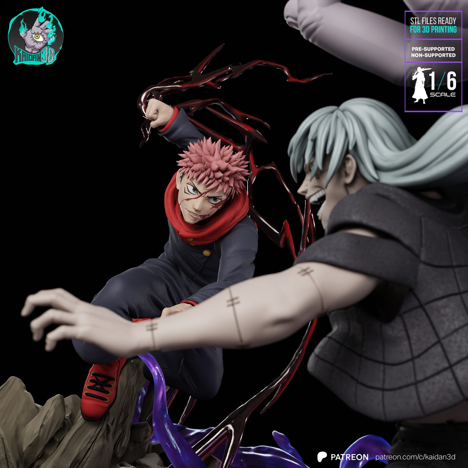Yuji X Todo Vs Mahito @Moxomor Aka view 2