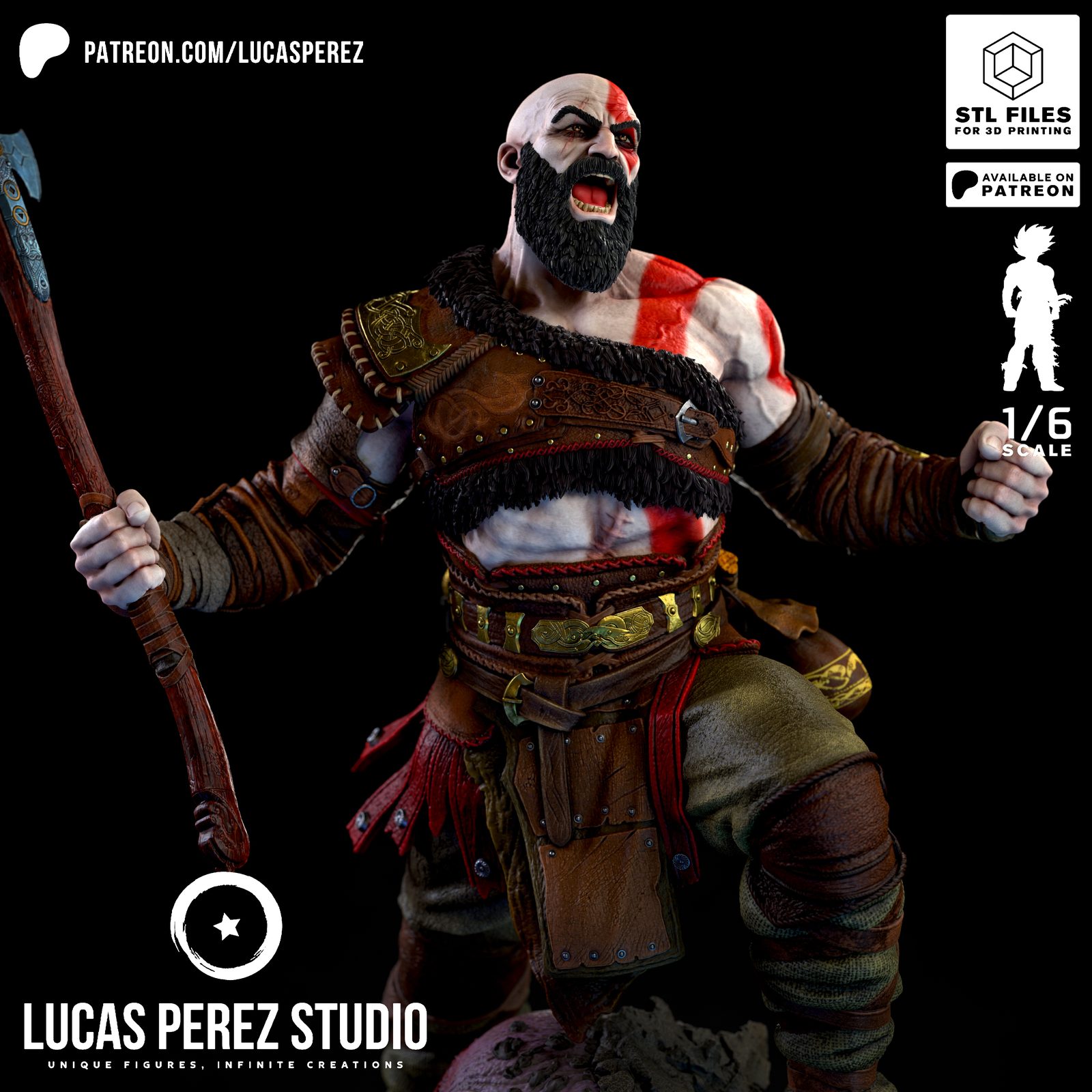 God Of War 2018 @Projectstl