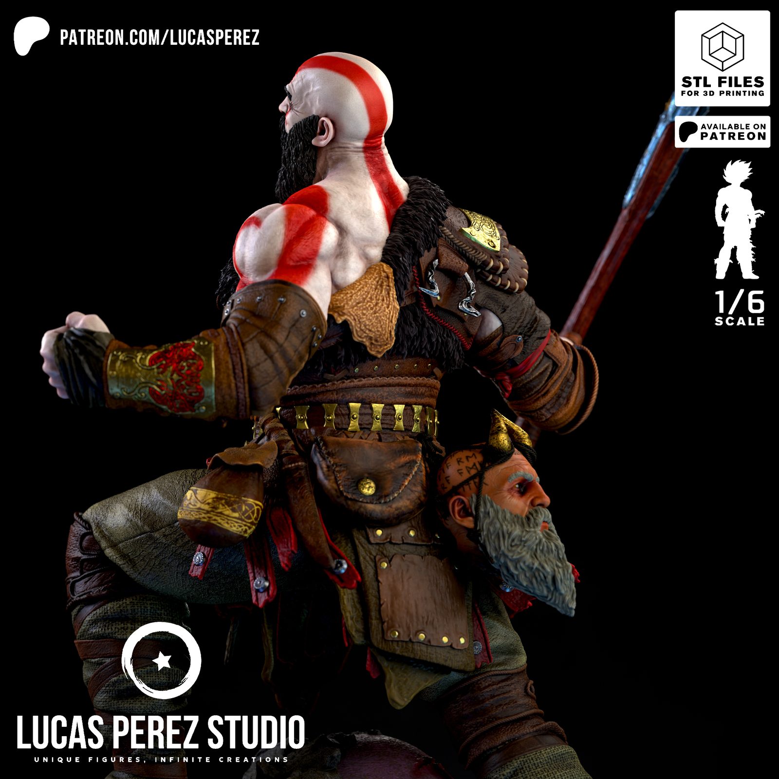 God Of War 2018 @Projectstl view 5