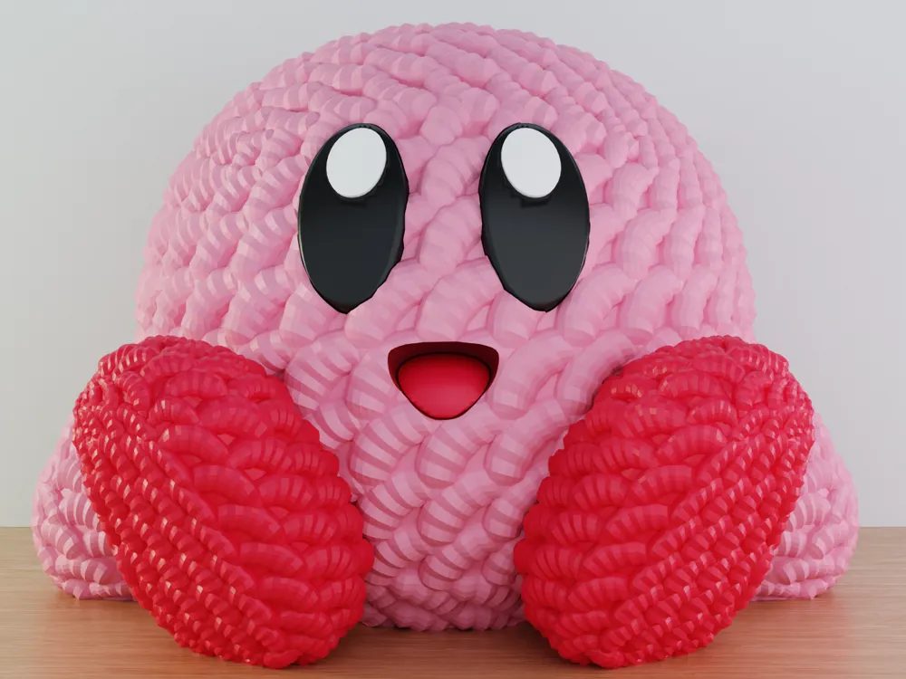 Knitted Kirby