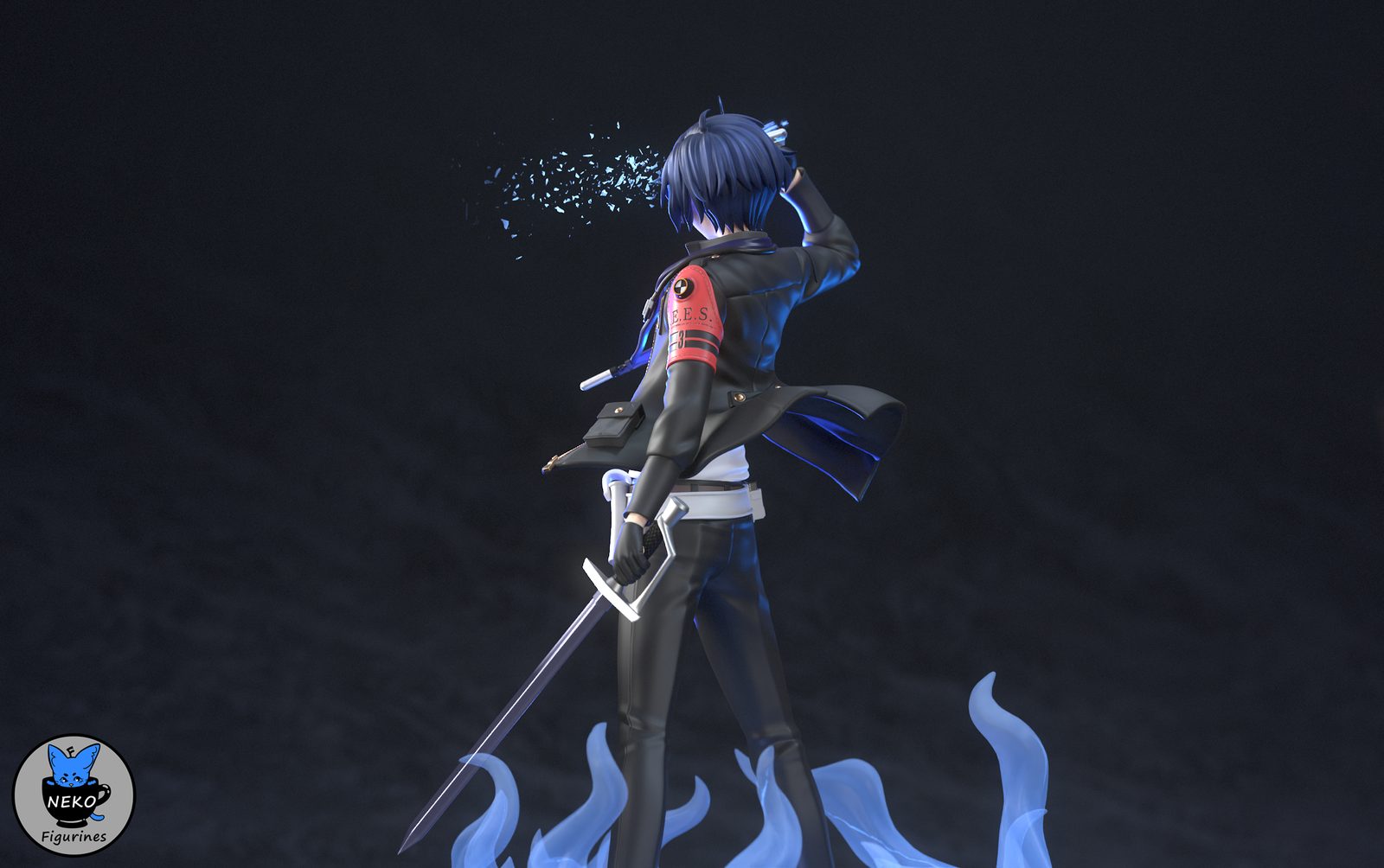 Neko Figurines Makoto Yuki view 3