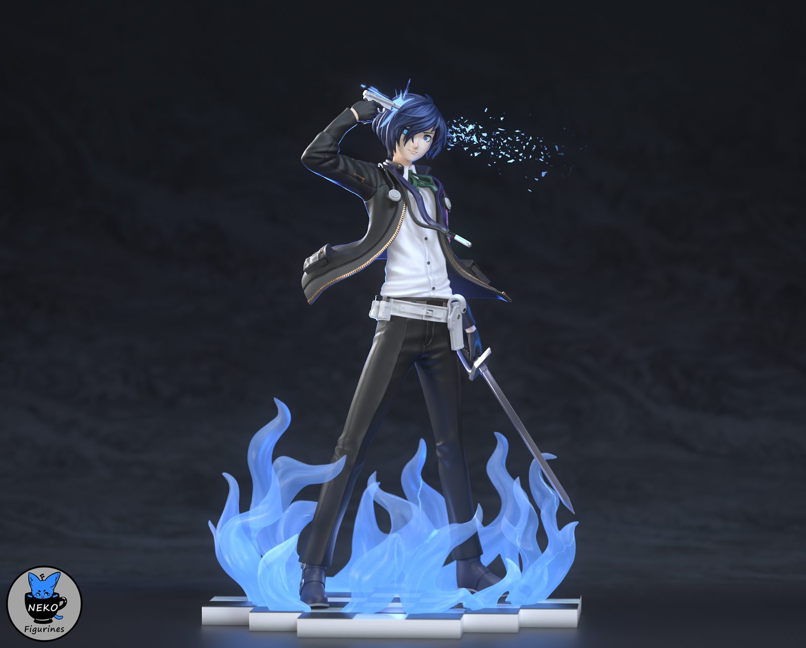 Neko Figurines Makoto Yuki view 4