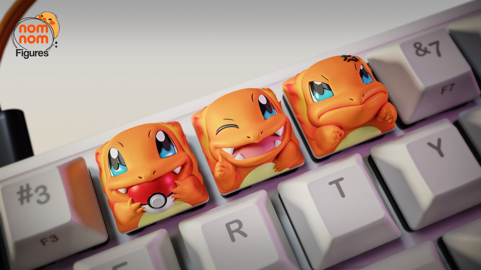 Nomnom Figureskeycaps Charmanderpokemon