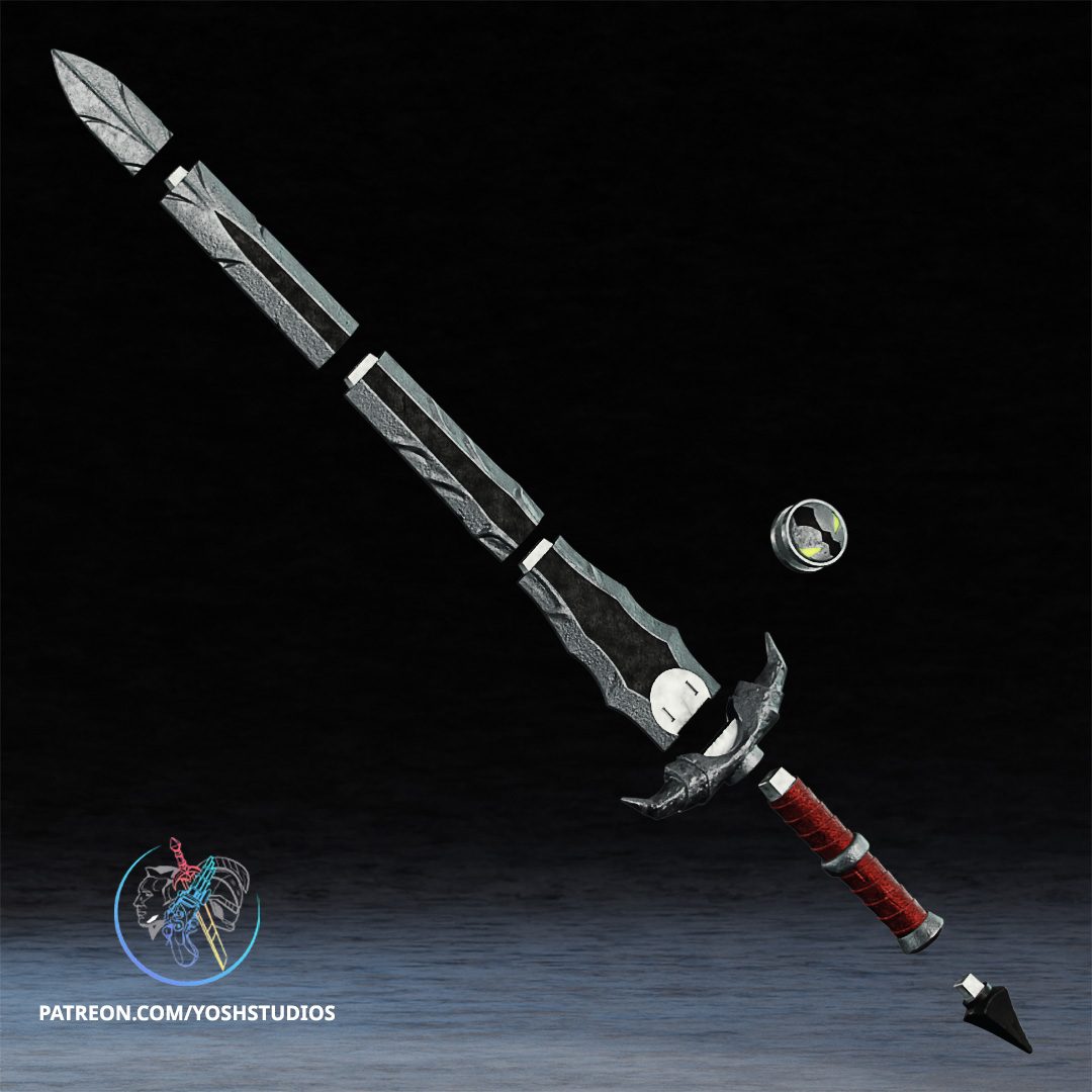 Spawn Sword @Print3Dworld view 2