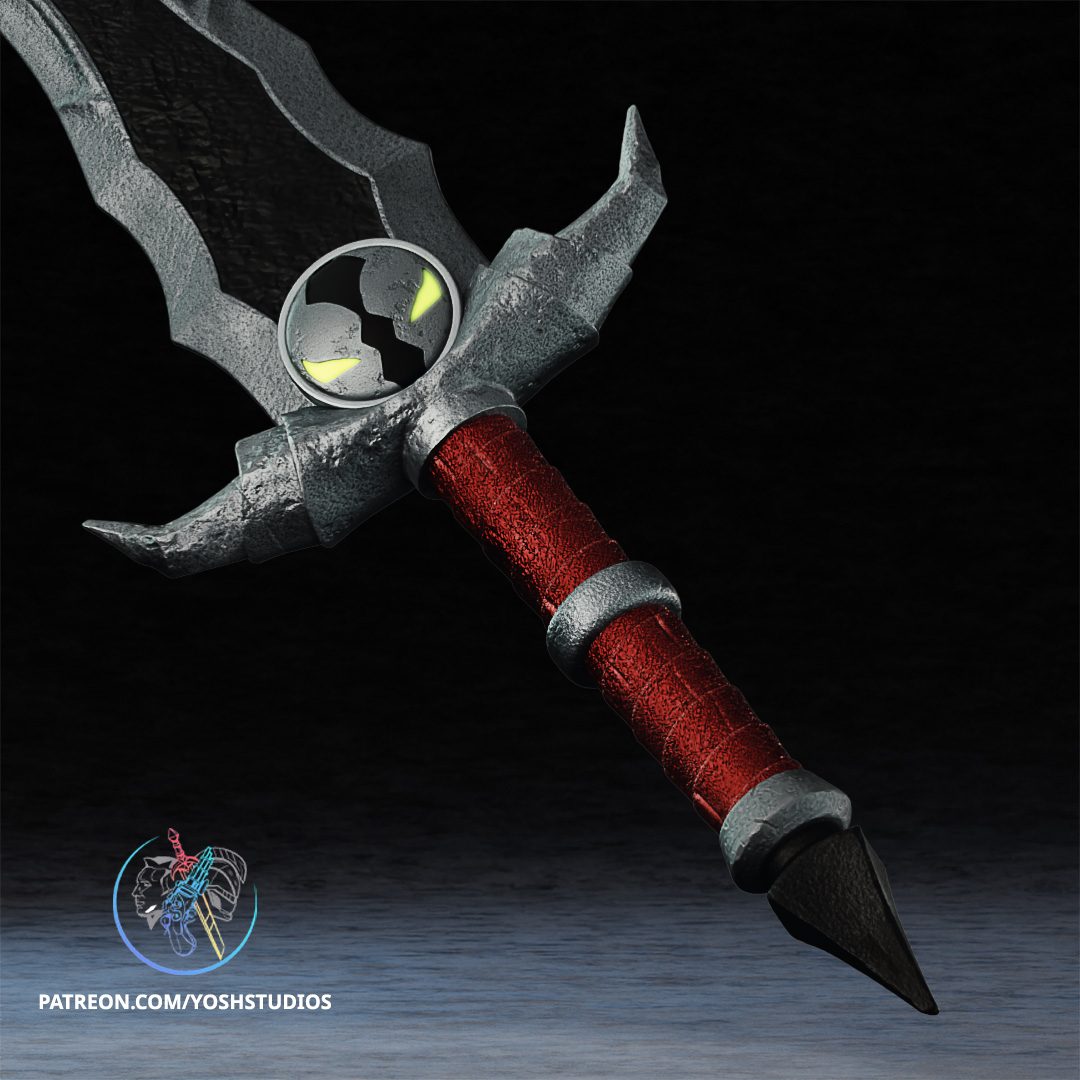 Spawn Sword @Print3Dworld view 3