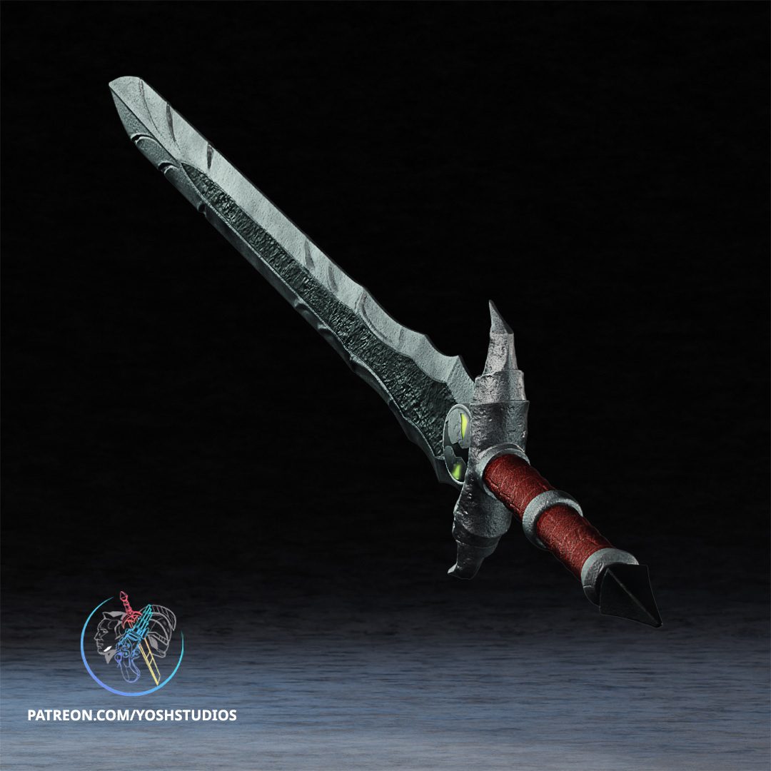 Spawn Sword @Print3Dworld view 4
