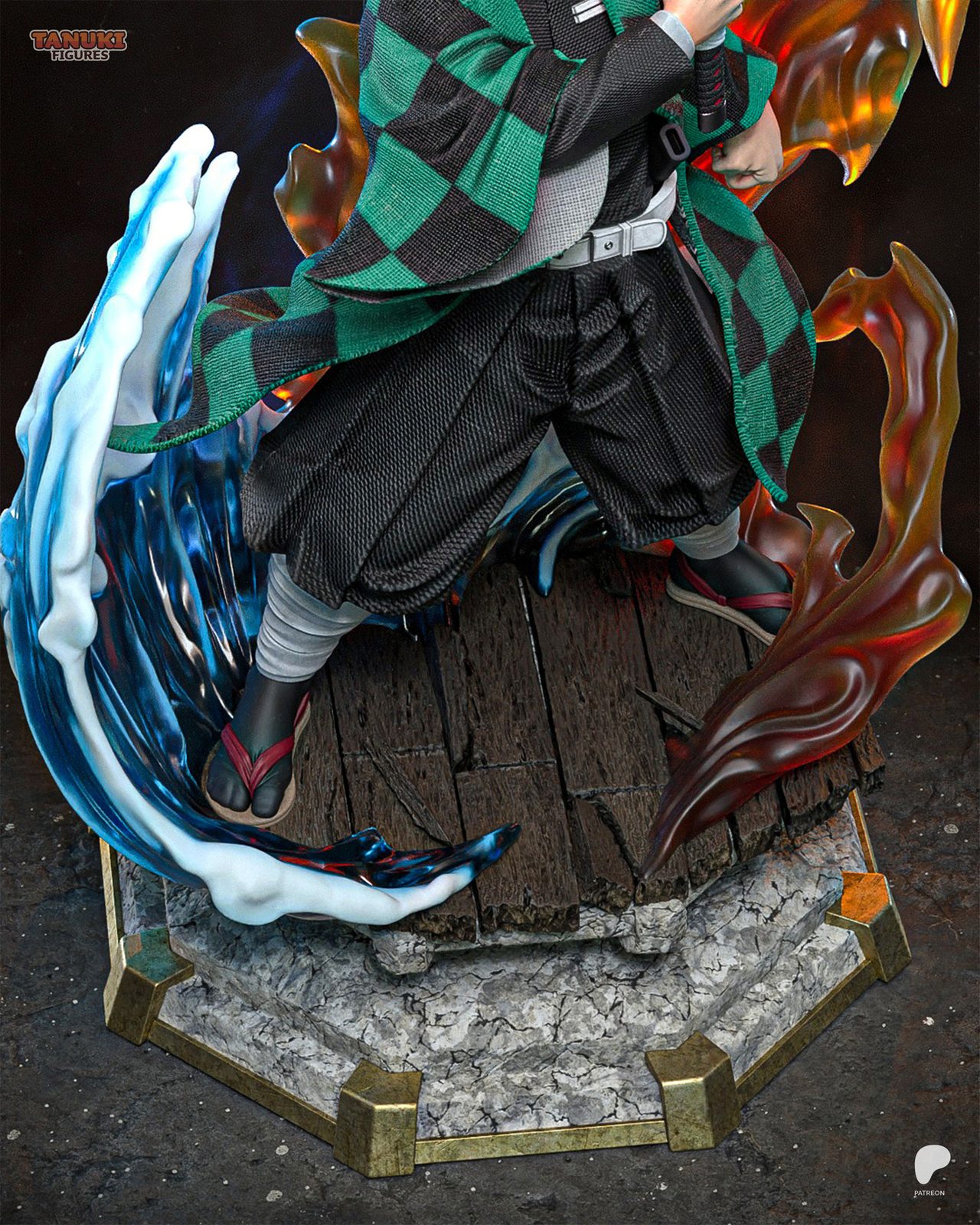 Tanjiro Fullsize Tanukifigures view 6