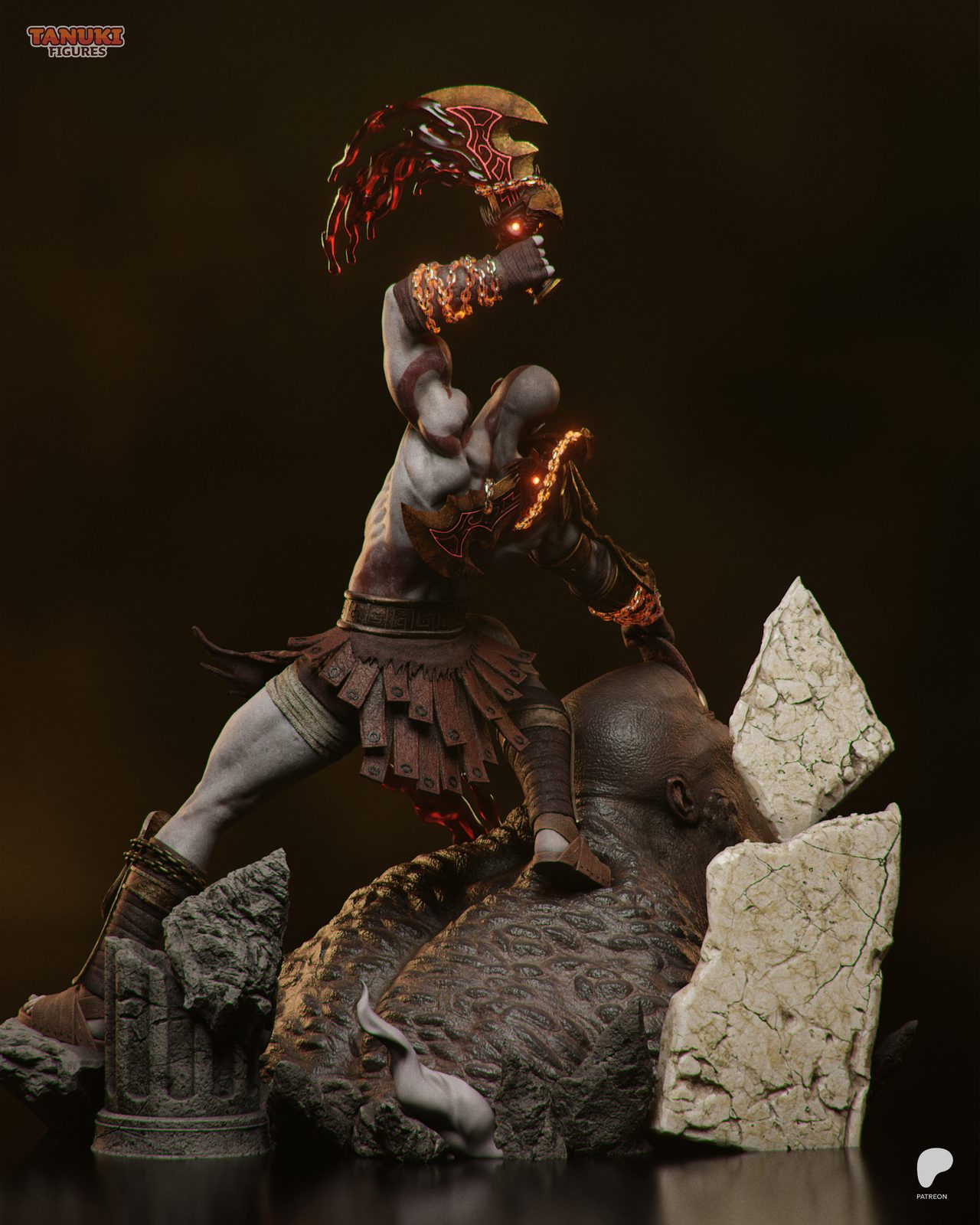 Kratos Figure.Part1 view 4