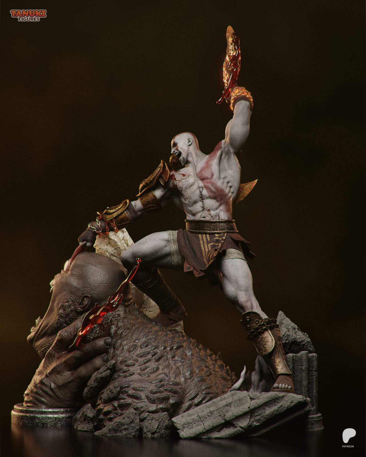 Kratos Figure.Part1 view 5